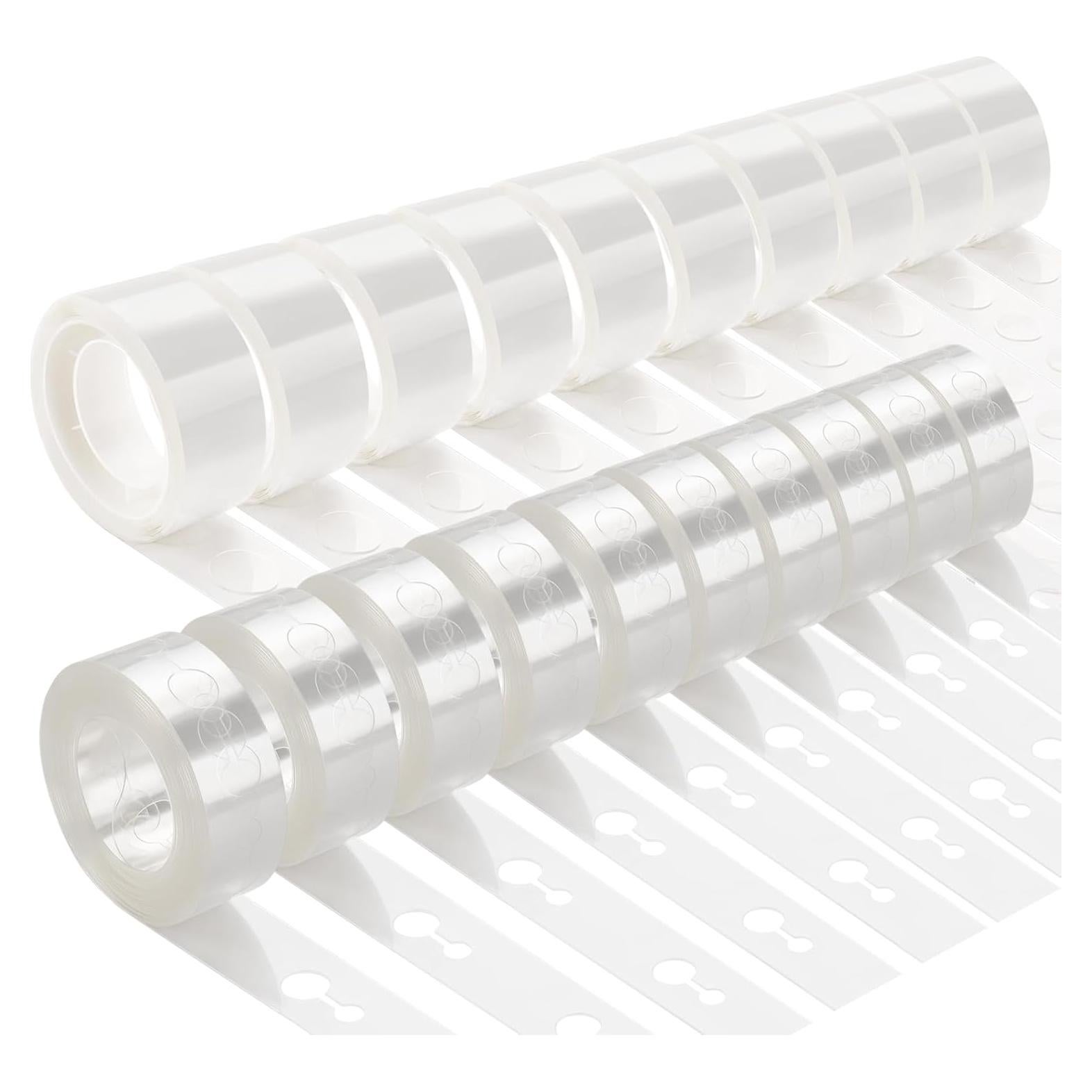 KICNIC Kit de Tiras de Arco de Globos 50m + 1000 Puntos Adhesivos