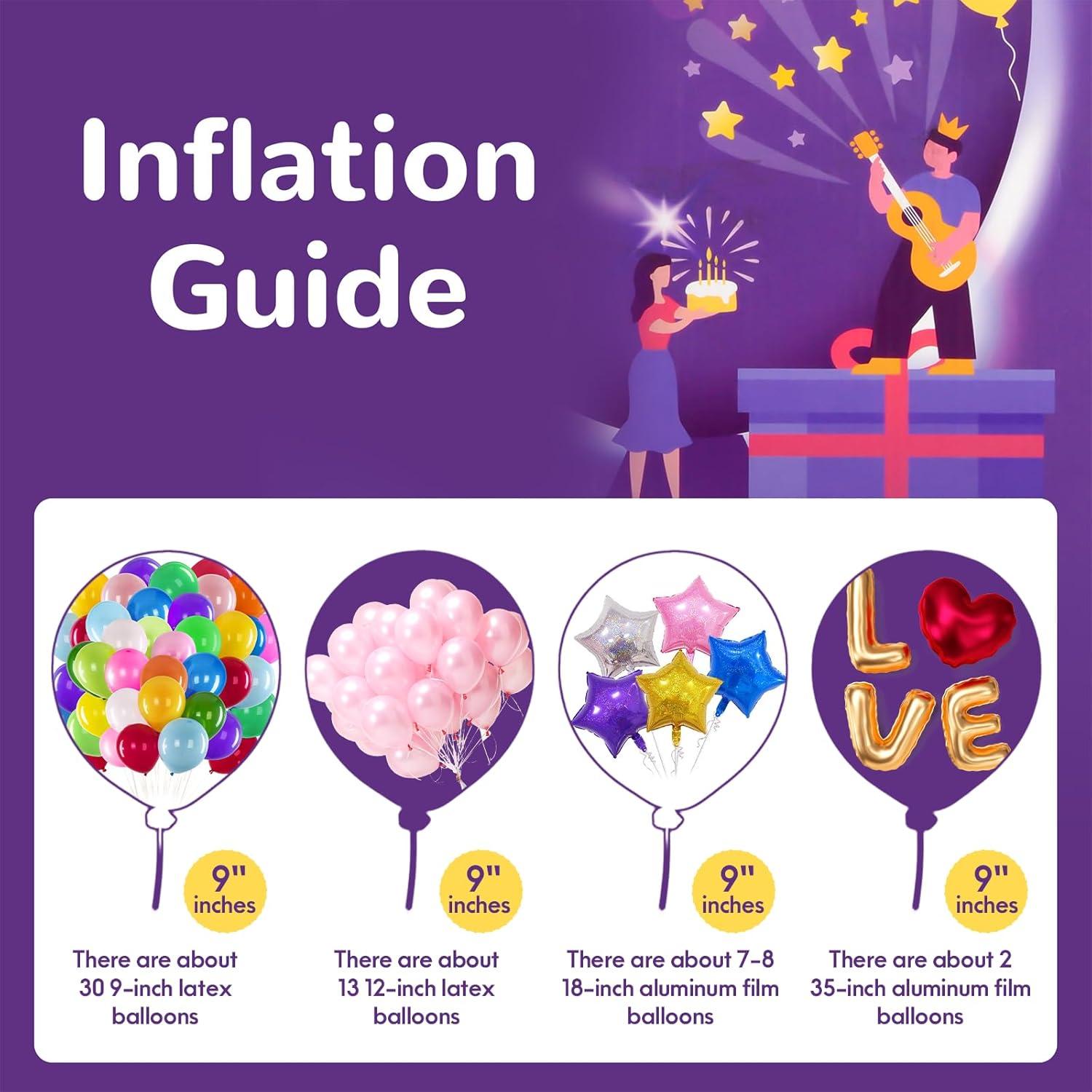 Tanque de Helio 7L Soyishi con 30 Globos de Láttex y Cintas