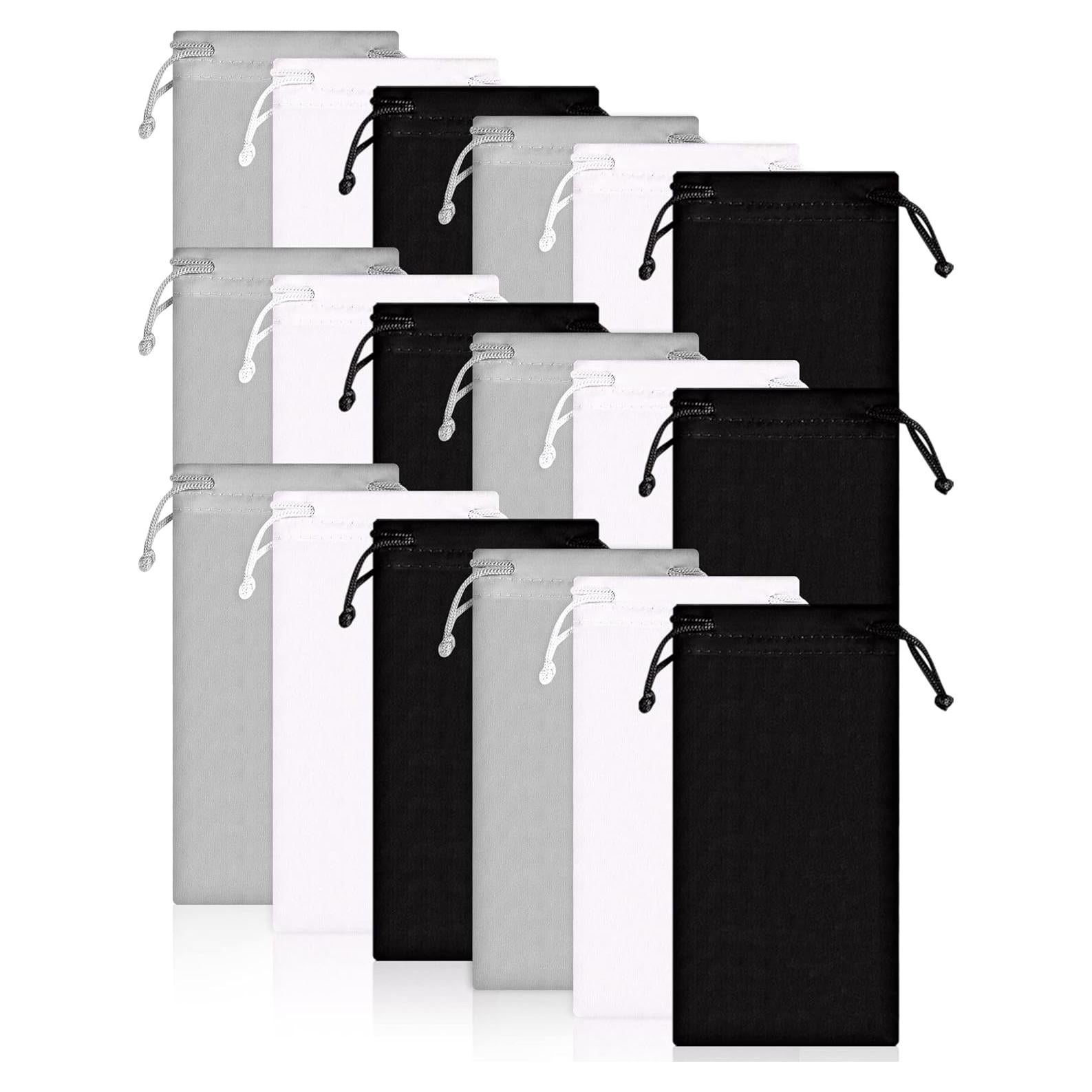 Flutesan 40 Fundas Microfibra para Gafas + 2 Paños Limpieza