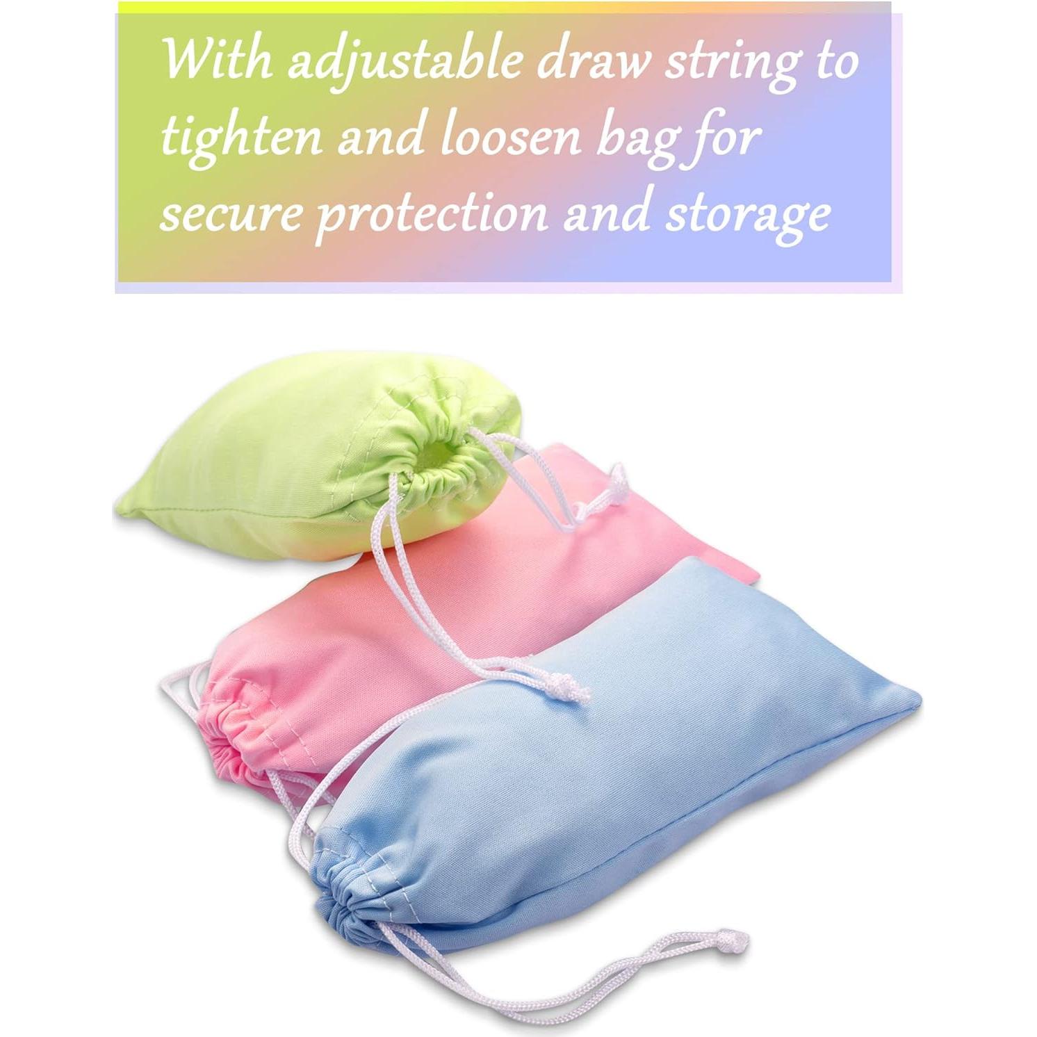 Flutesan 40 Fundas Microfibra para Gafas de Sol + 2 Paños