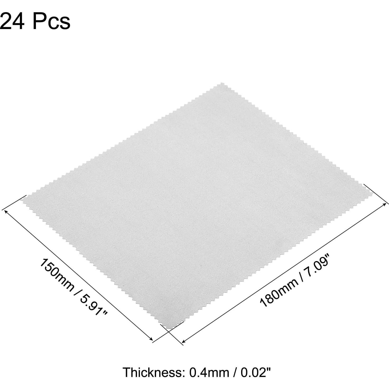 Paño de Microfibra PATIKIL 24 Unidades 17.78x15.24 cm Gris
