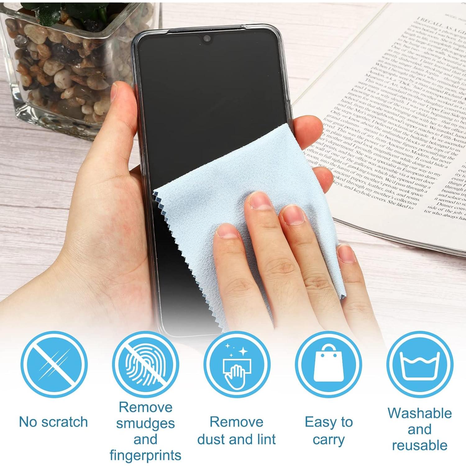 Paño de Microfibra PATIKIL 24 Unidades Verde 17.78x15.24 cm