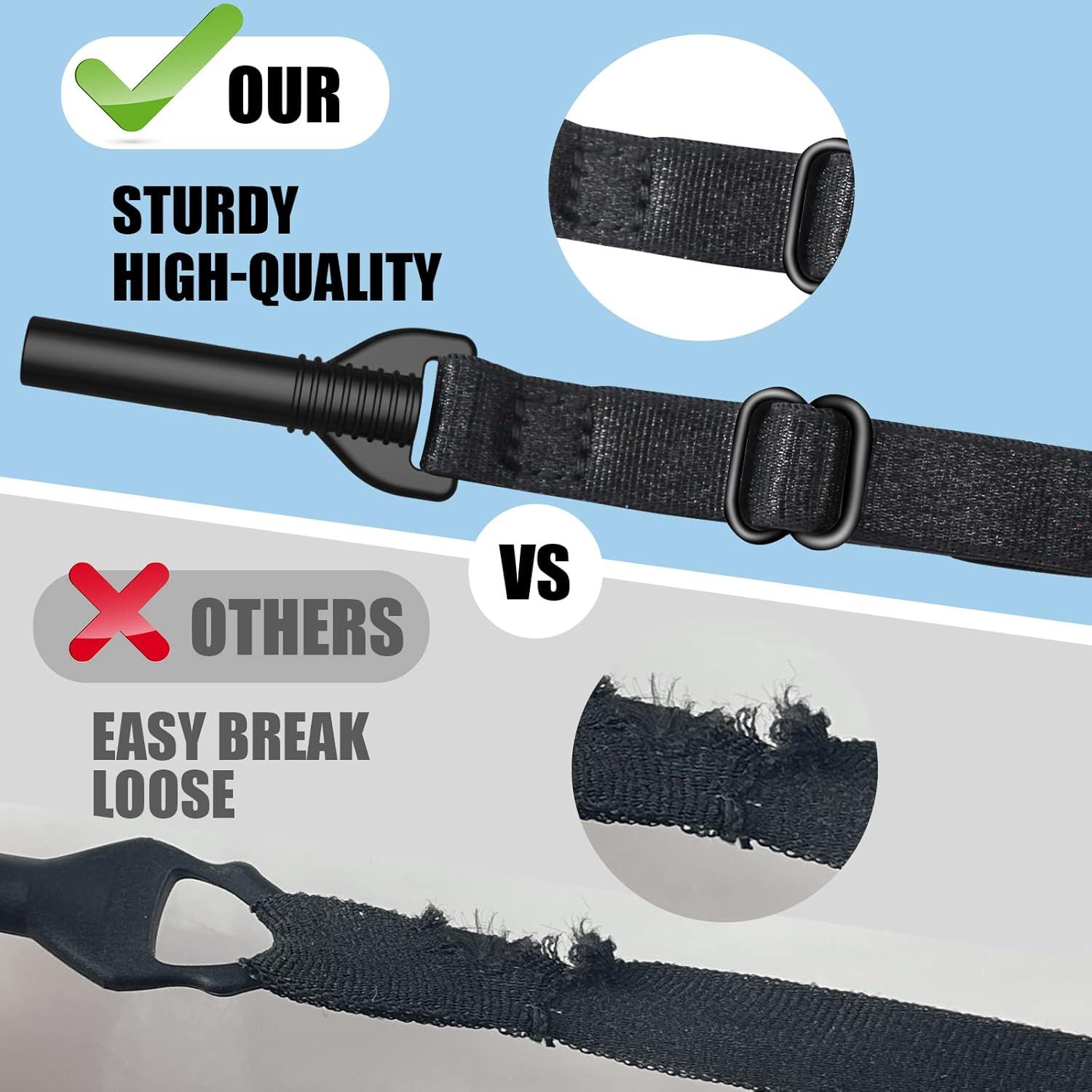 Correa para Gafas 5PCS Ajustable Antideslizante 22,10 cm