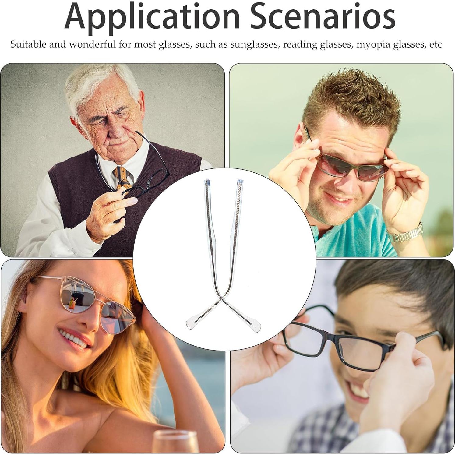 Brazo de Reemplazo Metal Gafas Gatuida Azul Universal