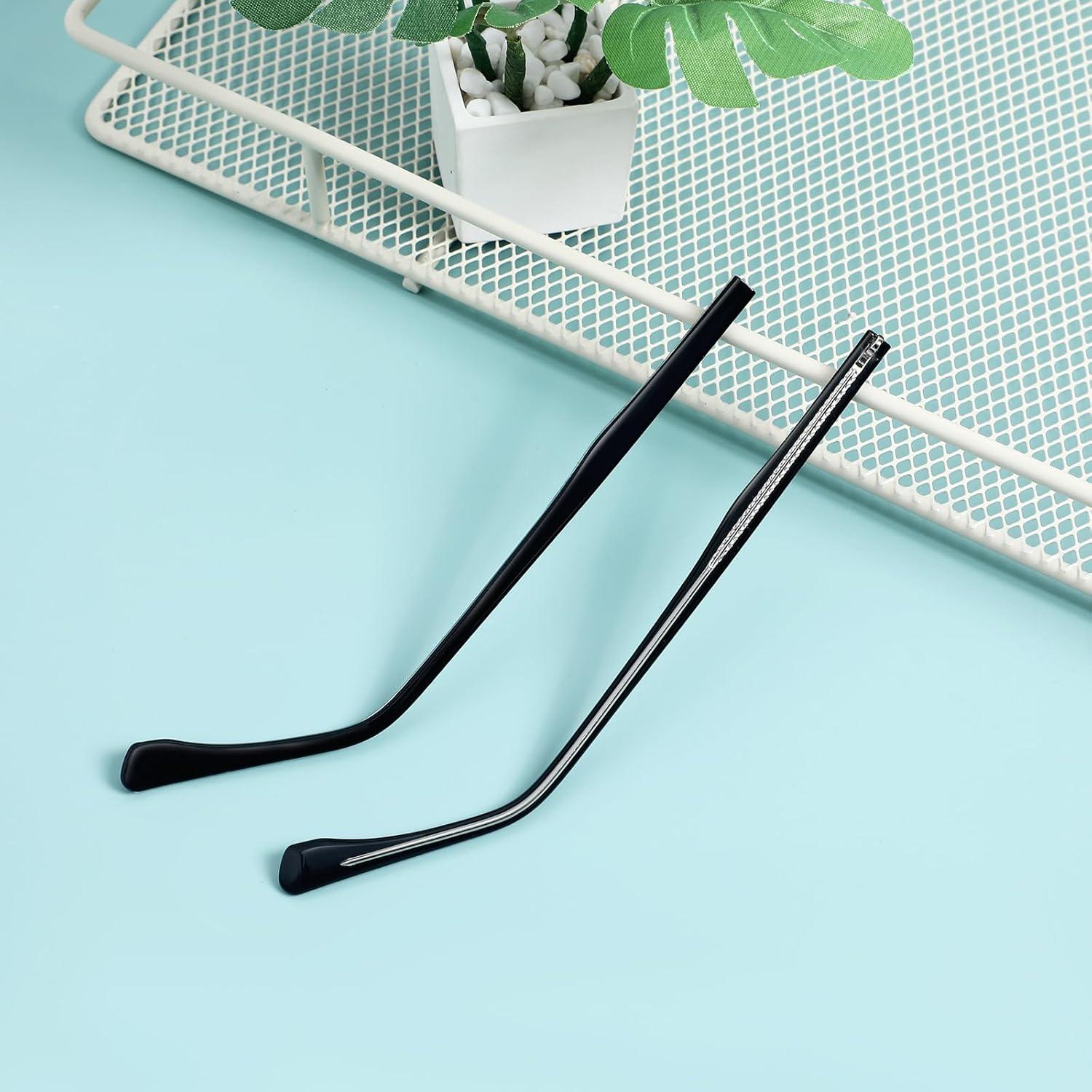 Patas de Gafas de Metal Gatuida Reemplazo Universal 13.49cm