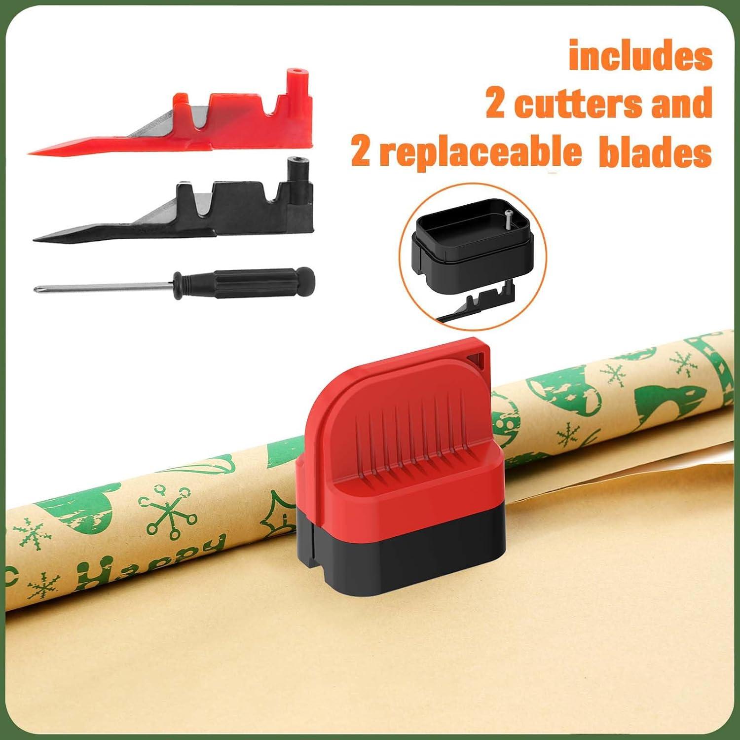 Cortador de Papel de Regalo LIZAAL 2 Paquetes con Ruedas