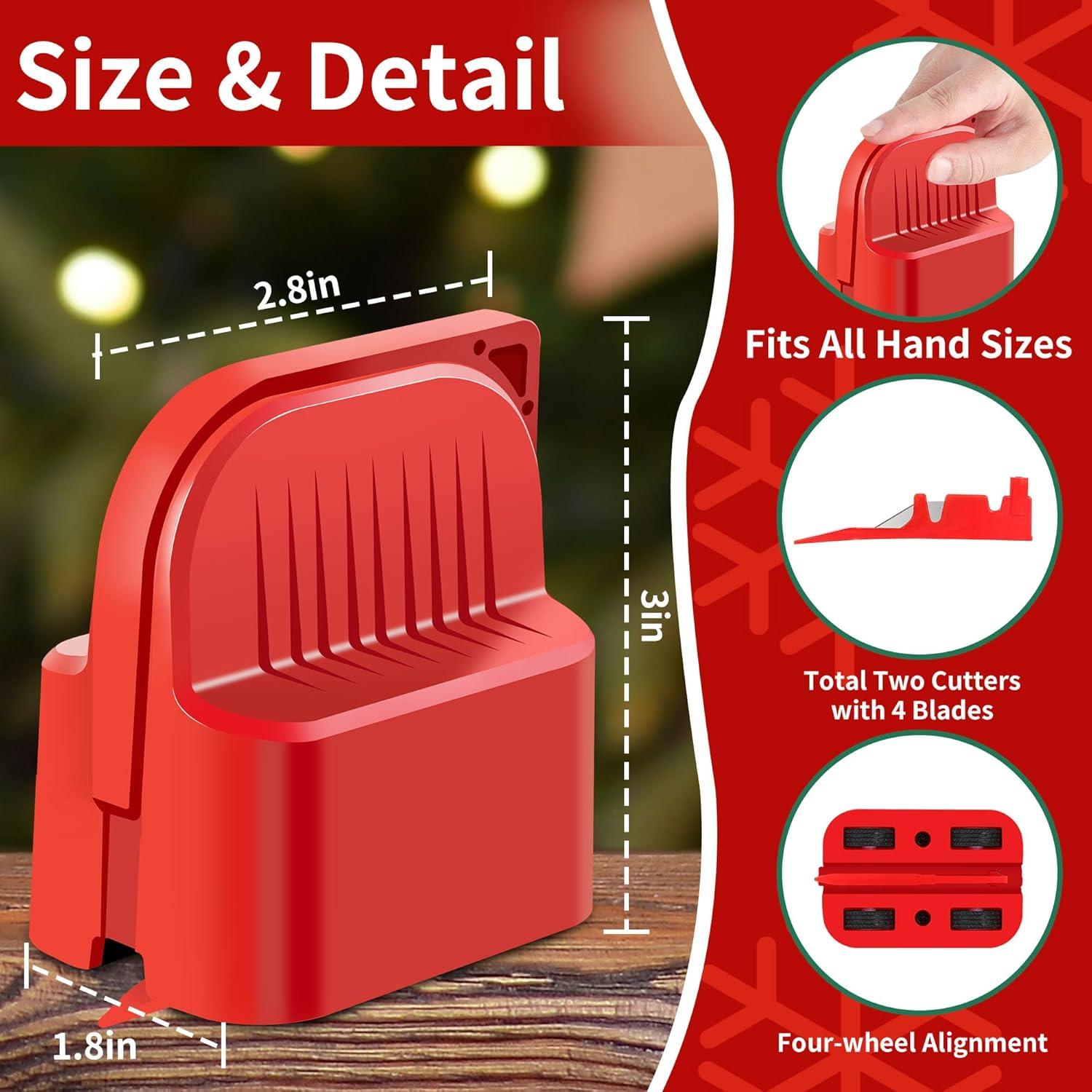 Cortador de Papel de Regalo Kayxexc - Paquete de 2, Cortes Limpios