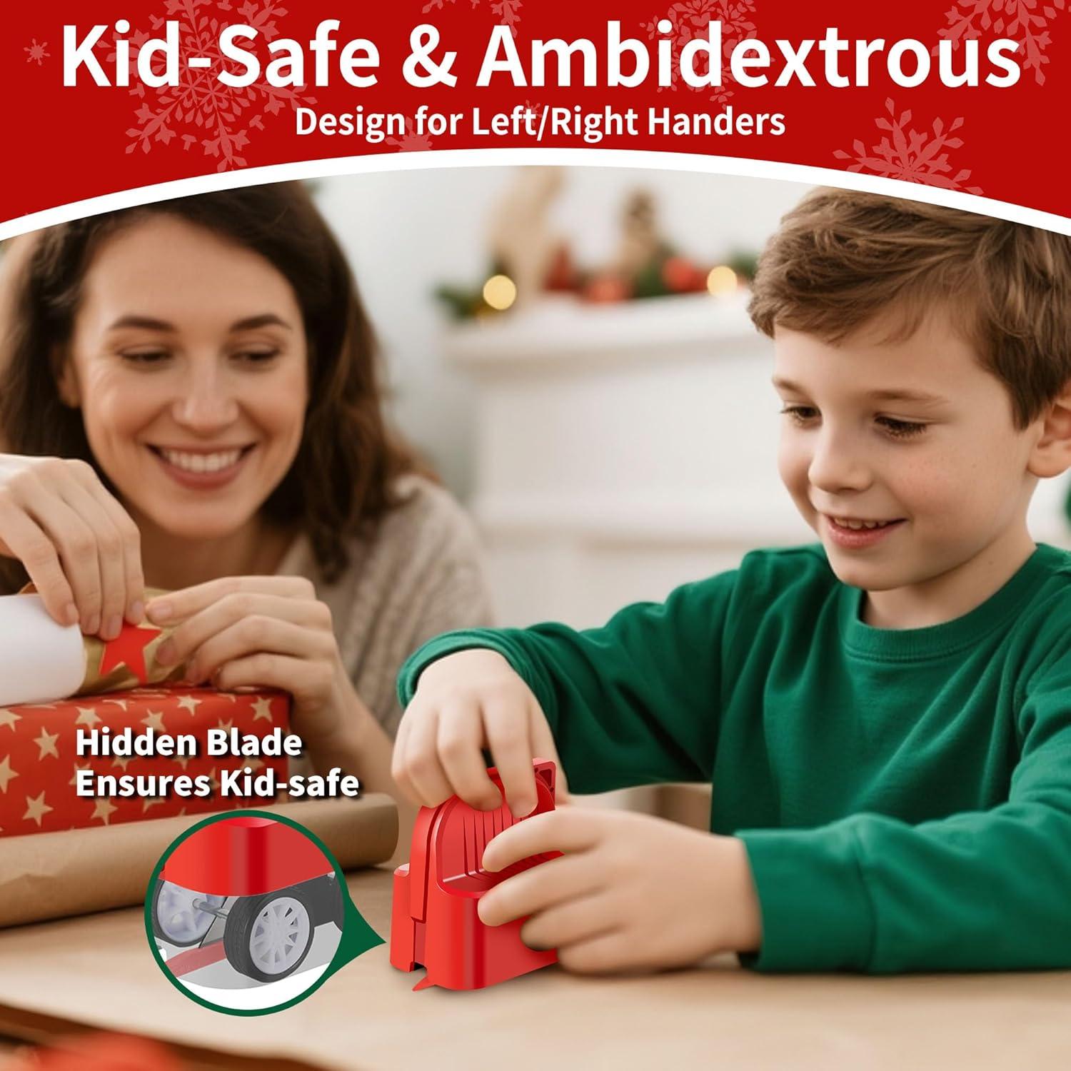 Cortador de Papel de Regalo Kayxexc - Paquete de 2, Cortes Limpios