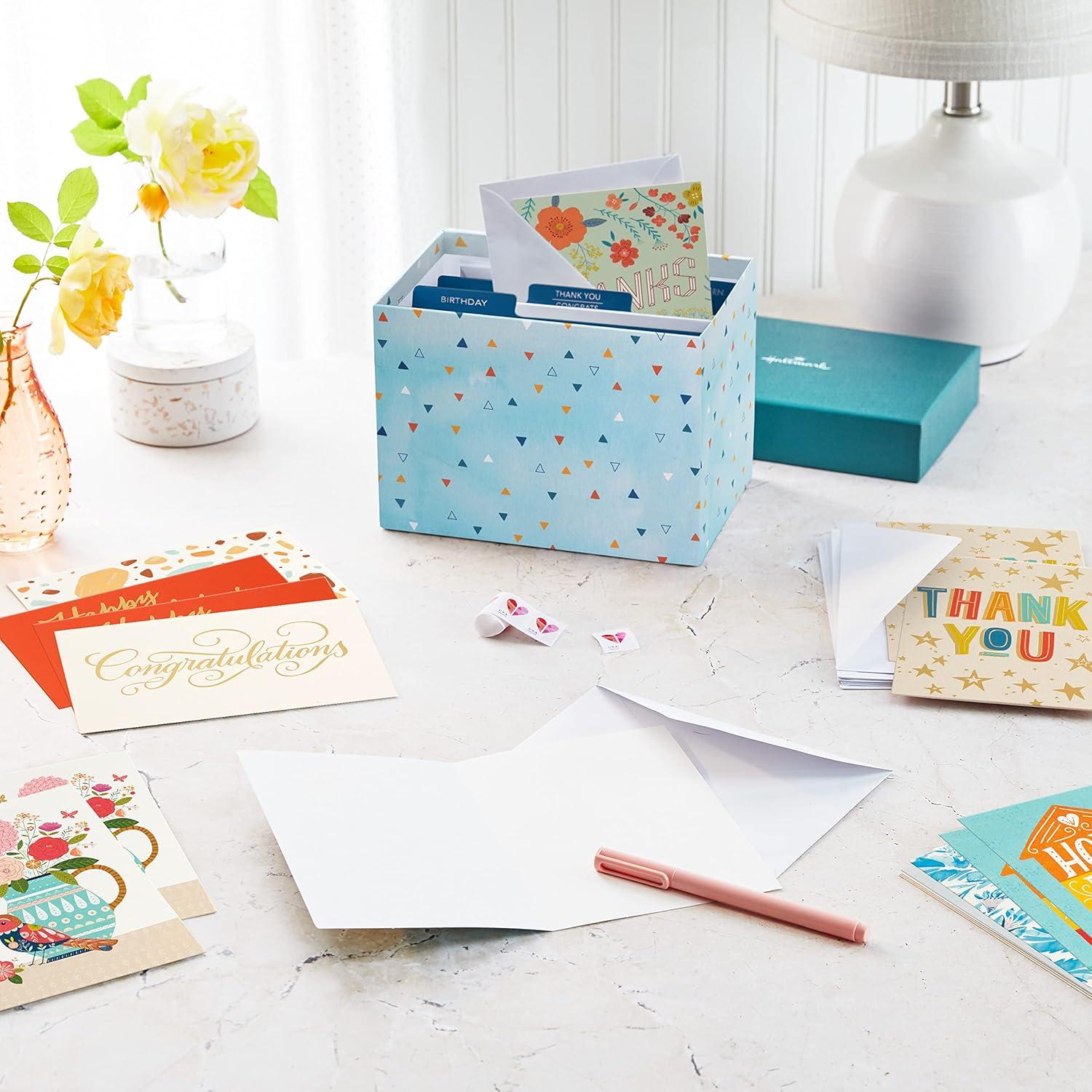 Conjunto de Tarjetas de Felicitación Hallmark 100 Piezas Variadas