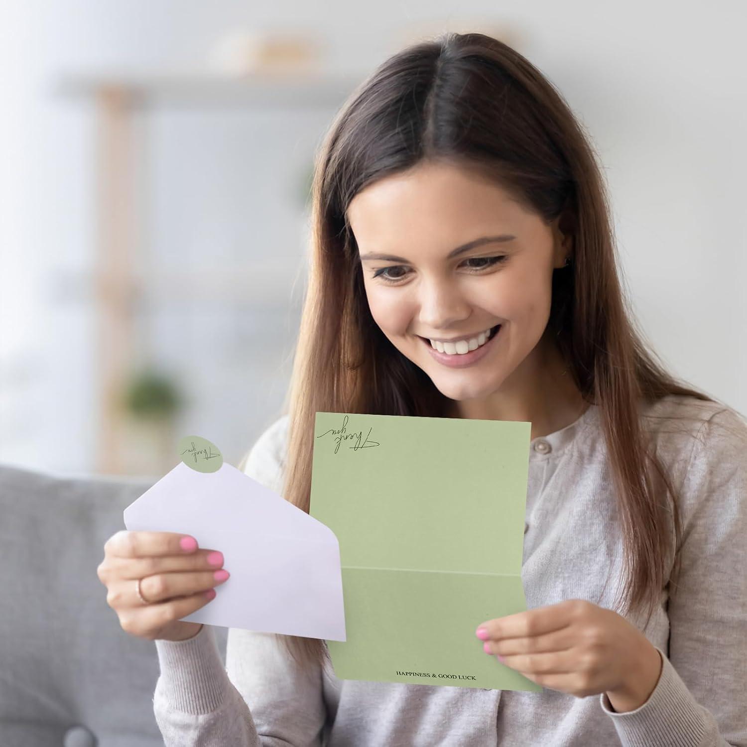 Tarjetas de Agradecimiento AZUREAL 52P 8.9x12.7 cm Morandi