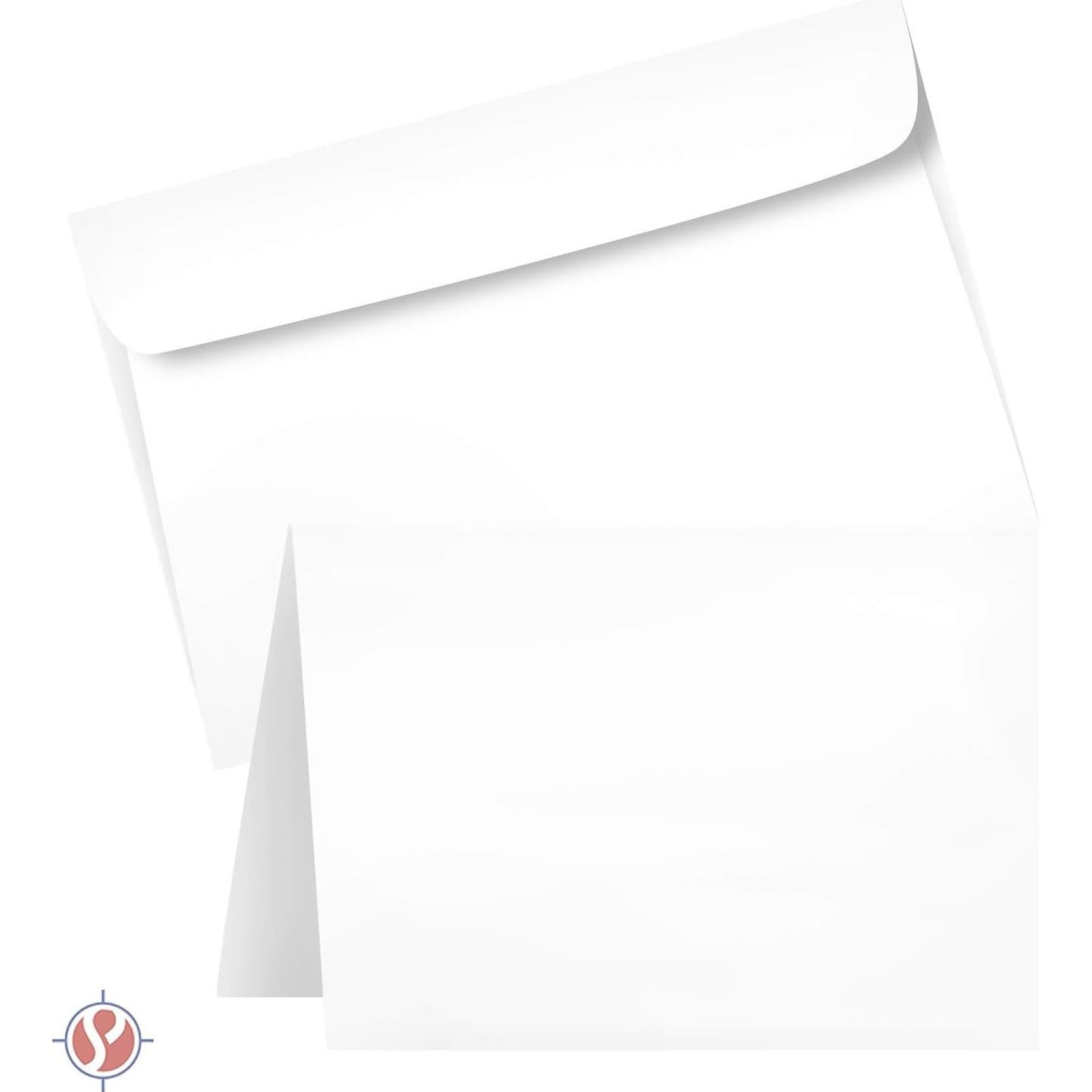 Juego de Tarjetas Plegadas y Sobres S Superfine 50 Unidades