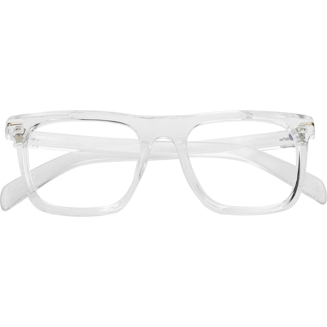 Gafas Cuadradas JOVAKIT Anti-Luz Azul Unisex Transparentes