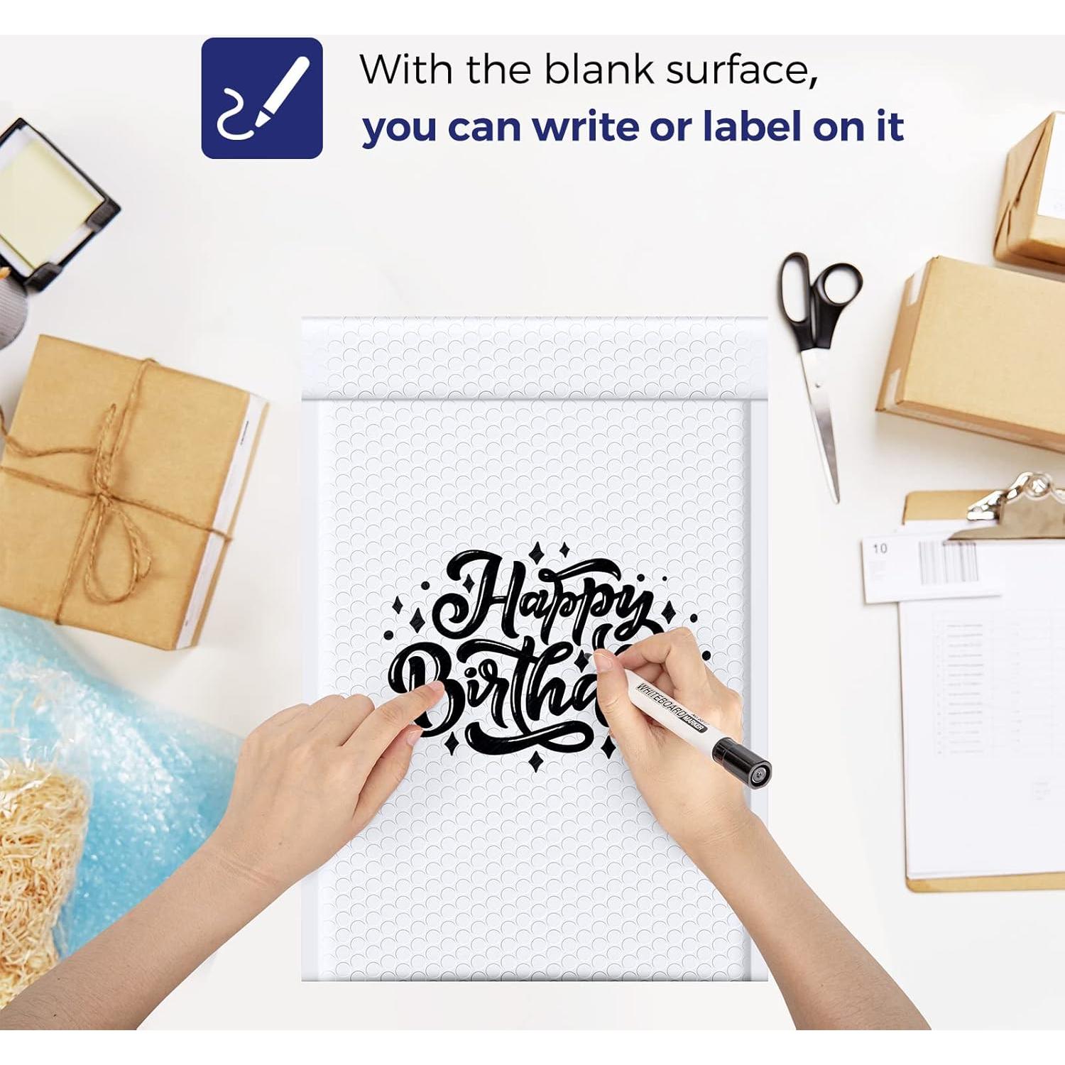 Bolsas de Burbuja Fuxury 10.5x16 cm 25 Paquete Acolchadas