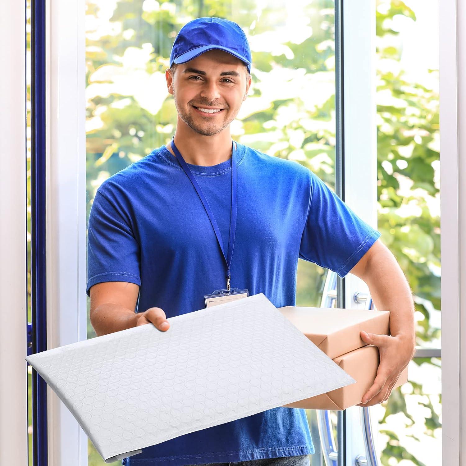 Bolsas de Burbuja Fuxury 10.5x16 cm 25 Paquete Acolchadas