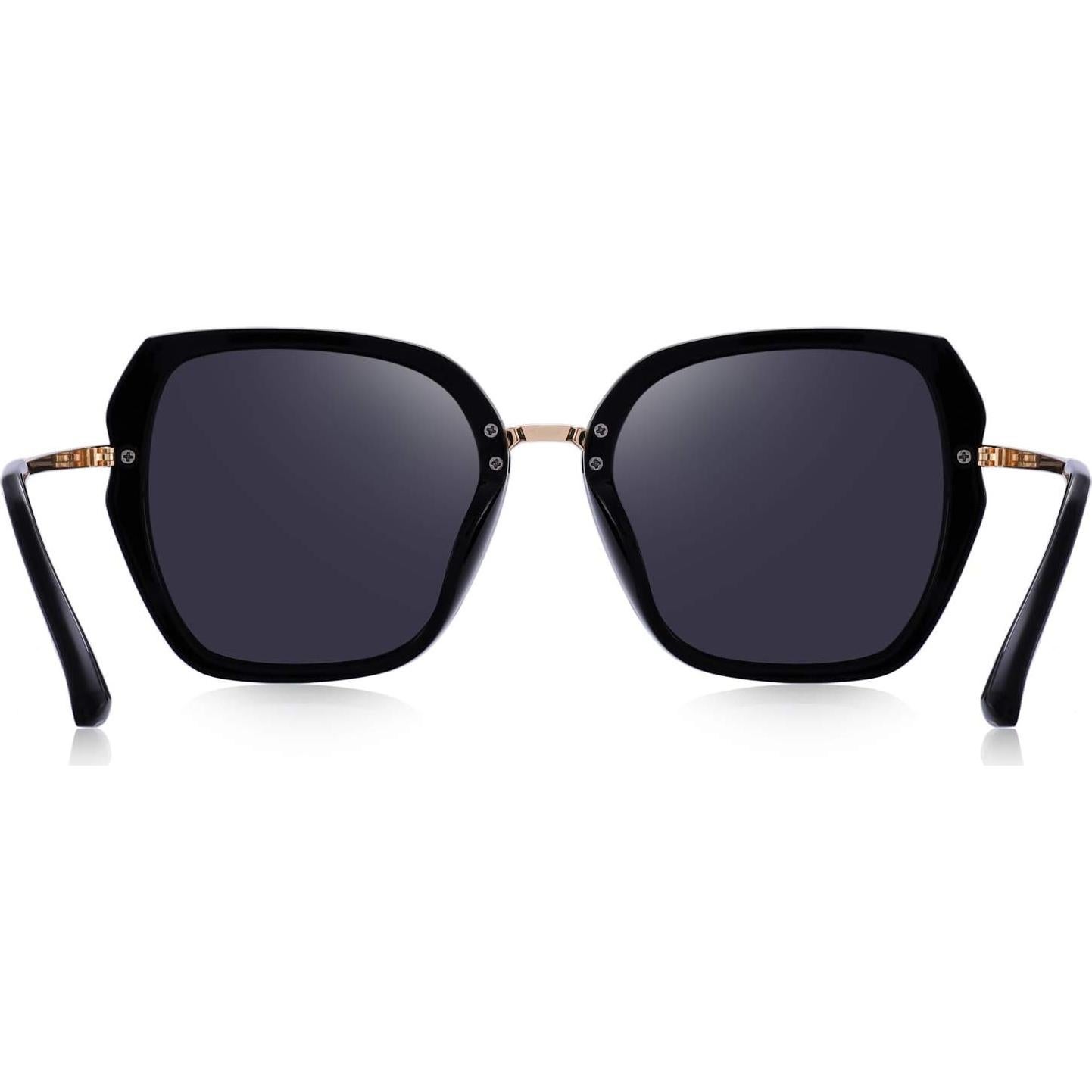 Polarized Sunglasses for Women-UV400 Lens Sunglasses for Female Ladies Fashionwear Polarized Sun Eye Glass