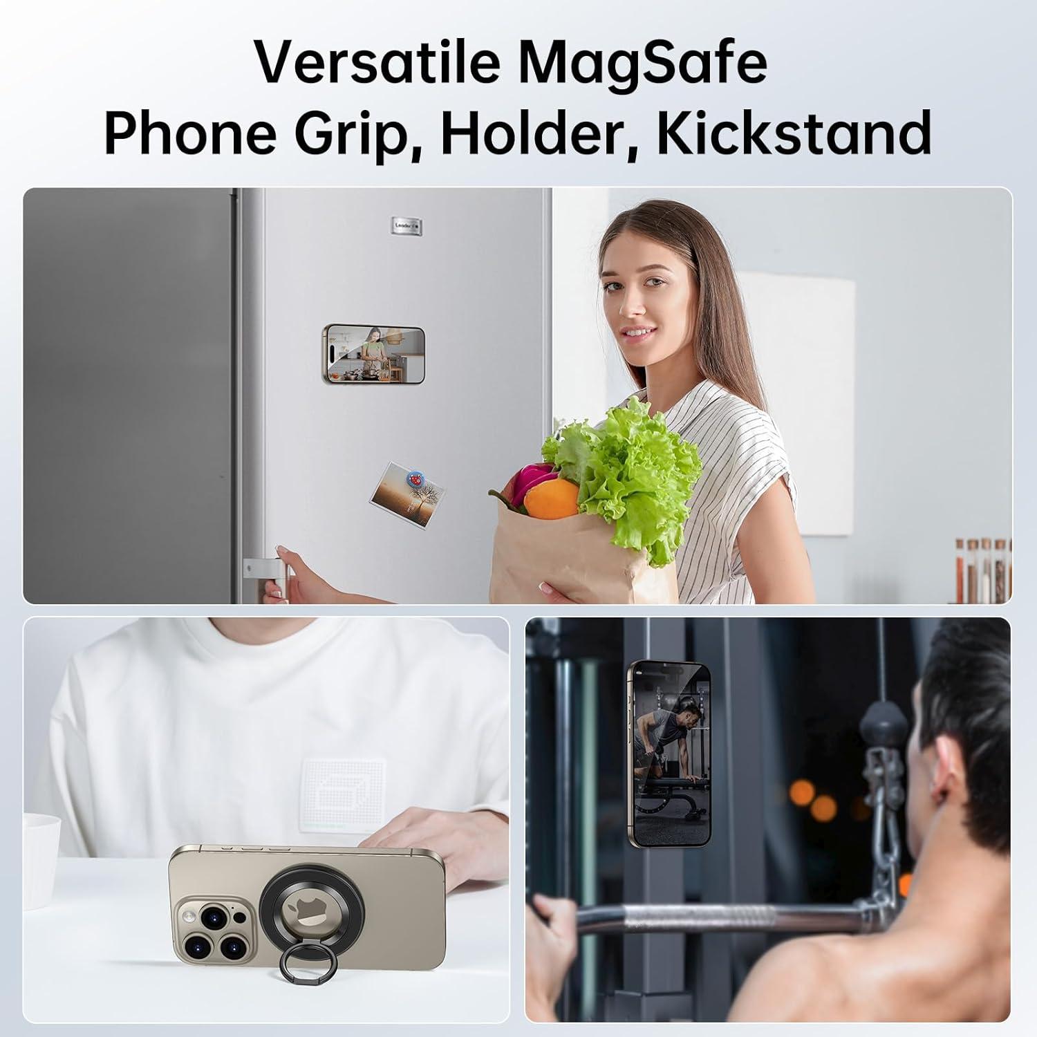 Soporte de Anillo Magnético SYNCWIRE para MagSafe - Rotación 360°