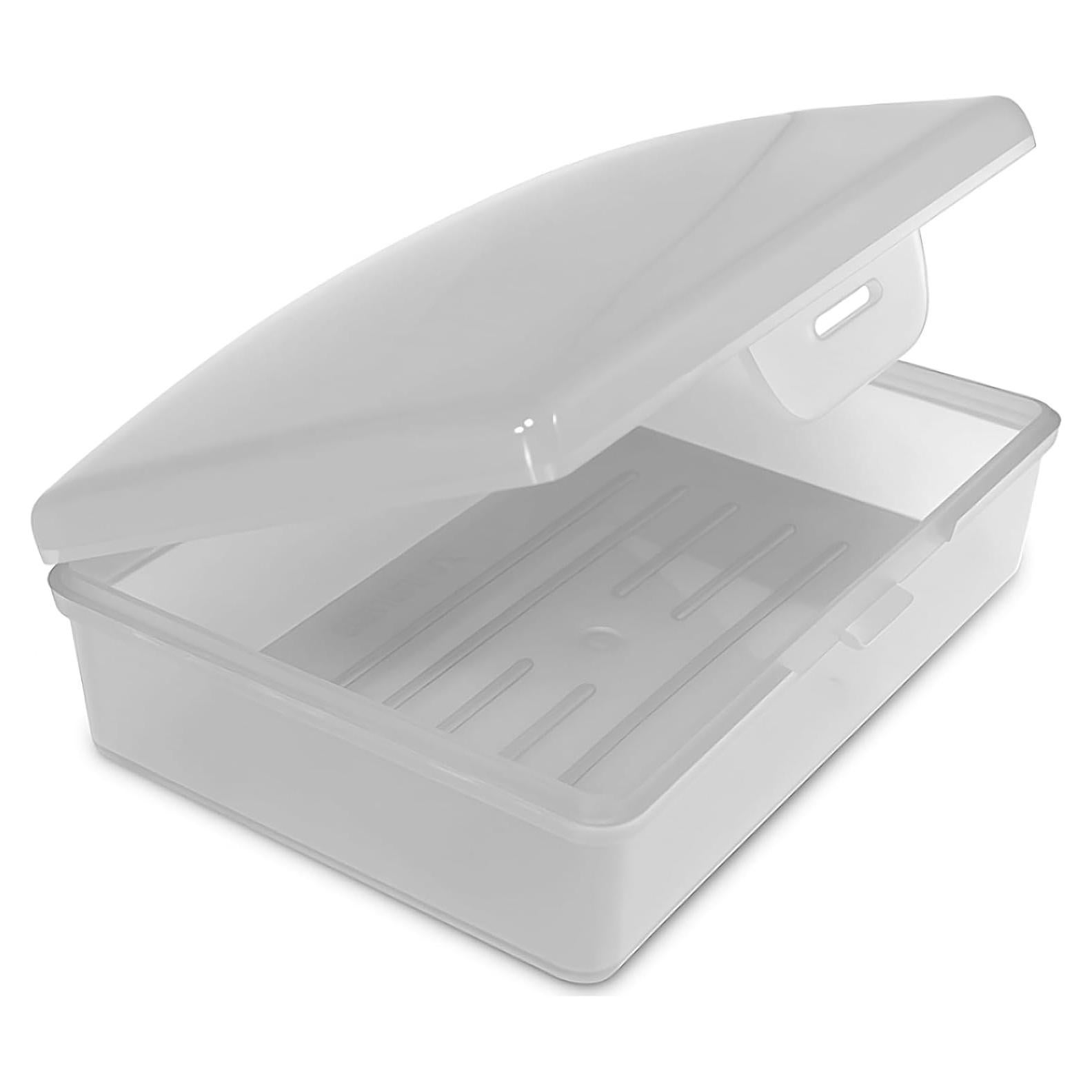 Caja de Jabón de Viaje American Comb - Transparente - 10.16x5.08 cm