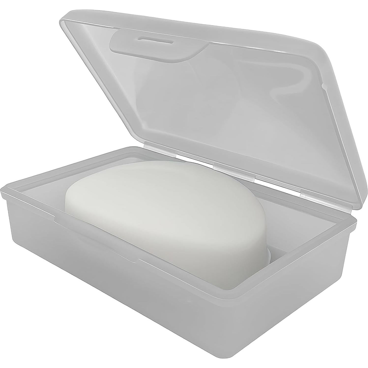 Caja de Jabón de Viaje American Comb - Transparente - 10.16x5.08 cm