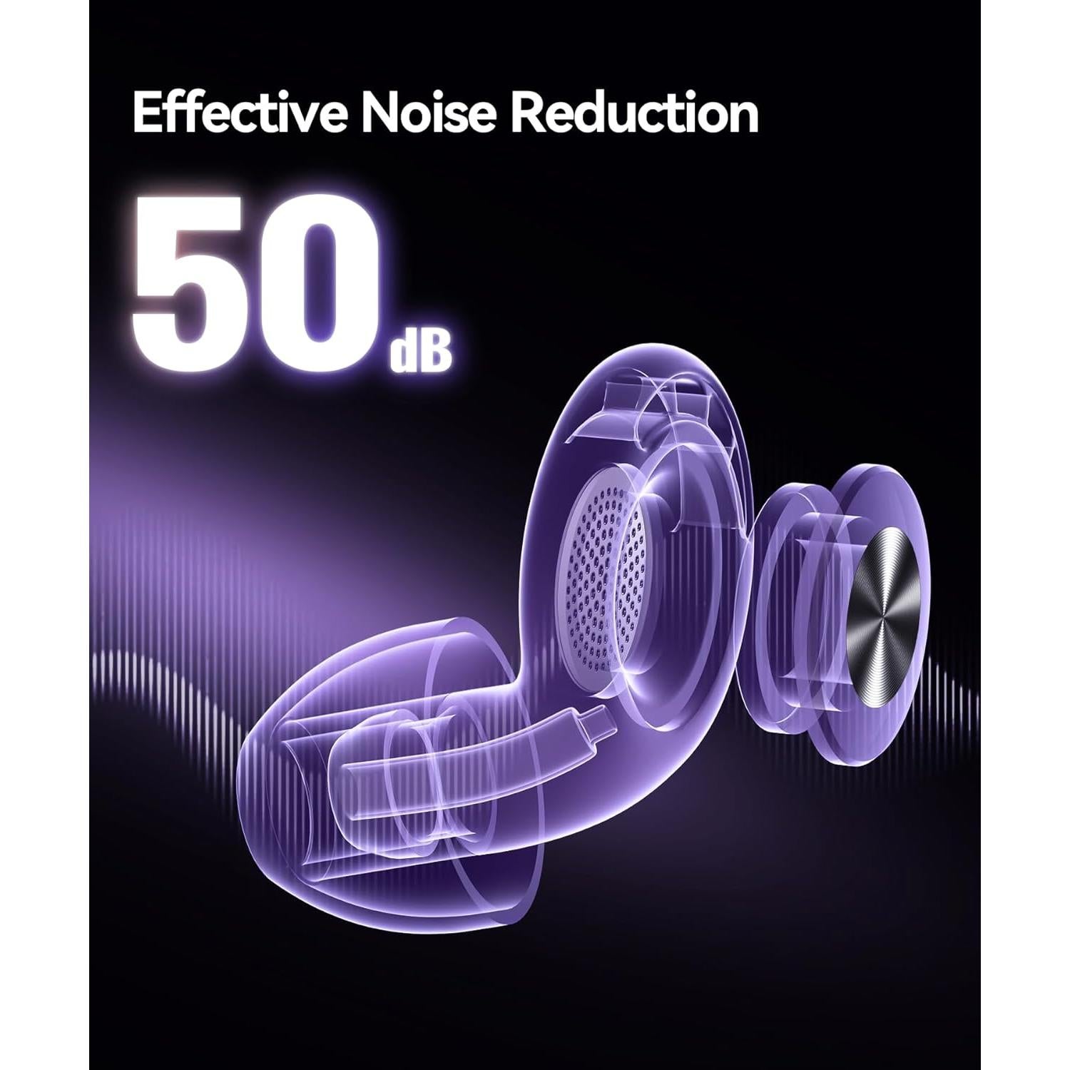 Tapones para oídos TOAPEX S9 Silicona Reutilizables 50dB