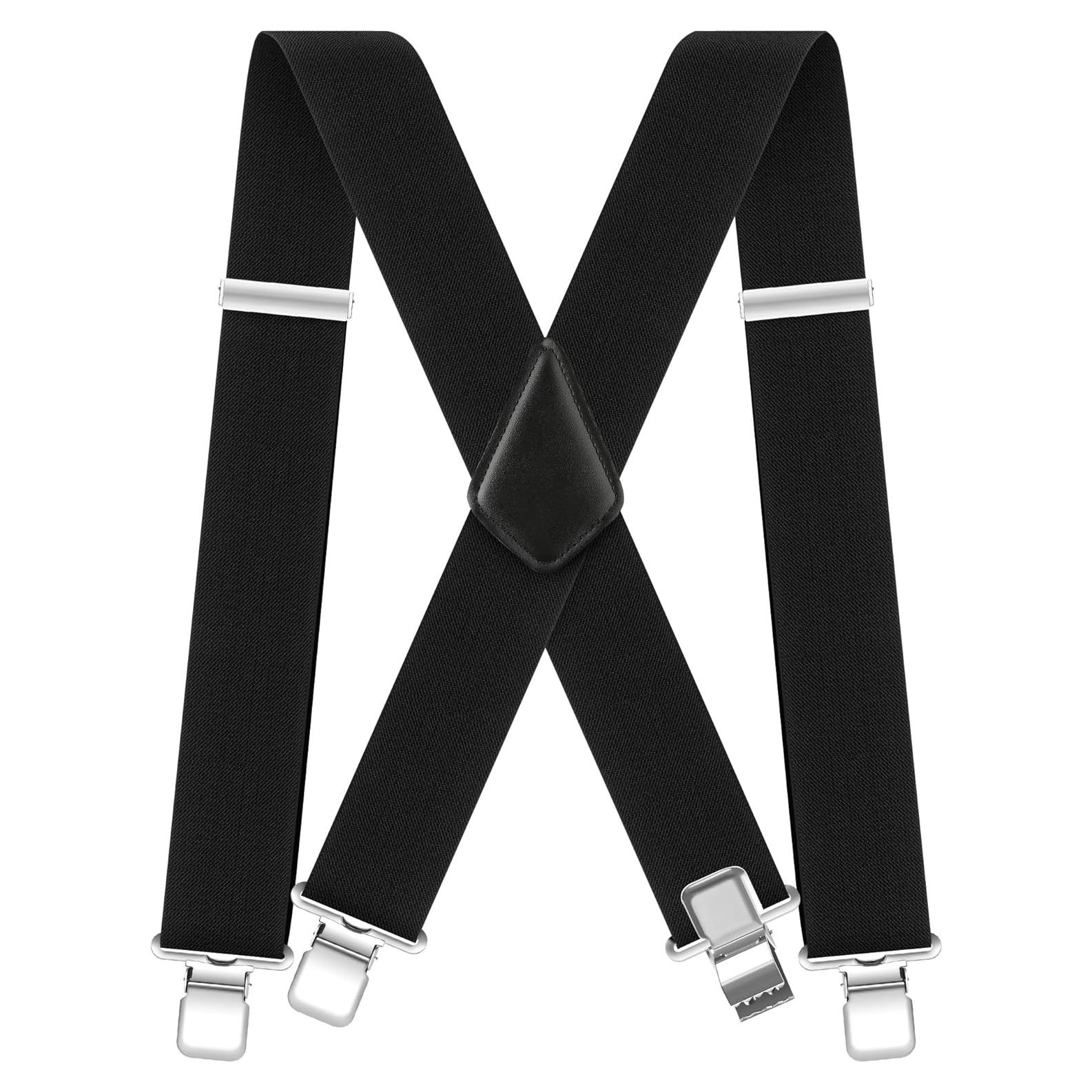 Tirantes Ultrashang CLASSIC para Hombre 5 cm Ajustables Negro