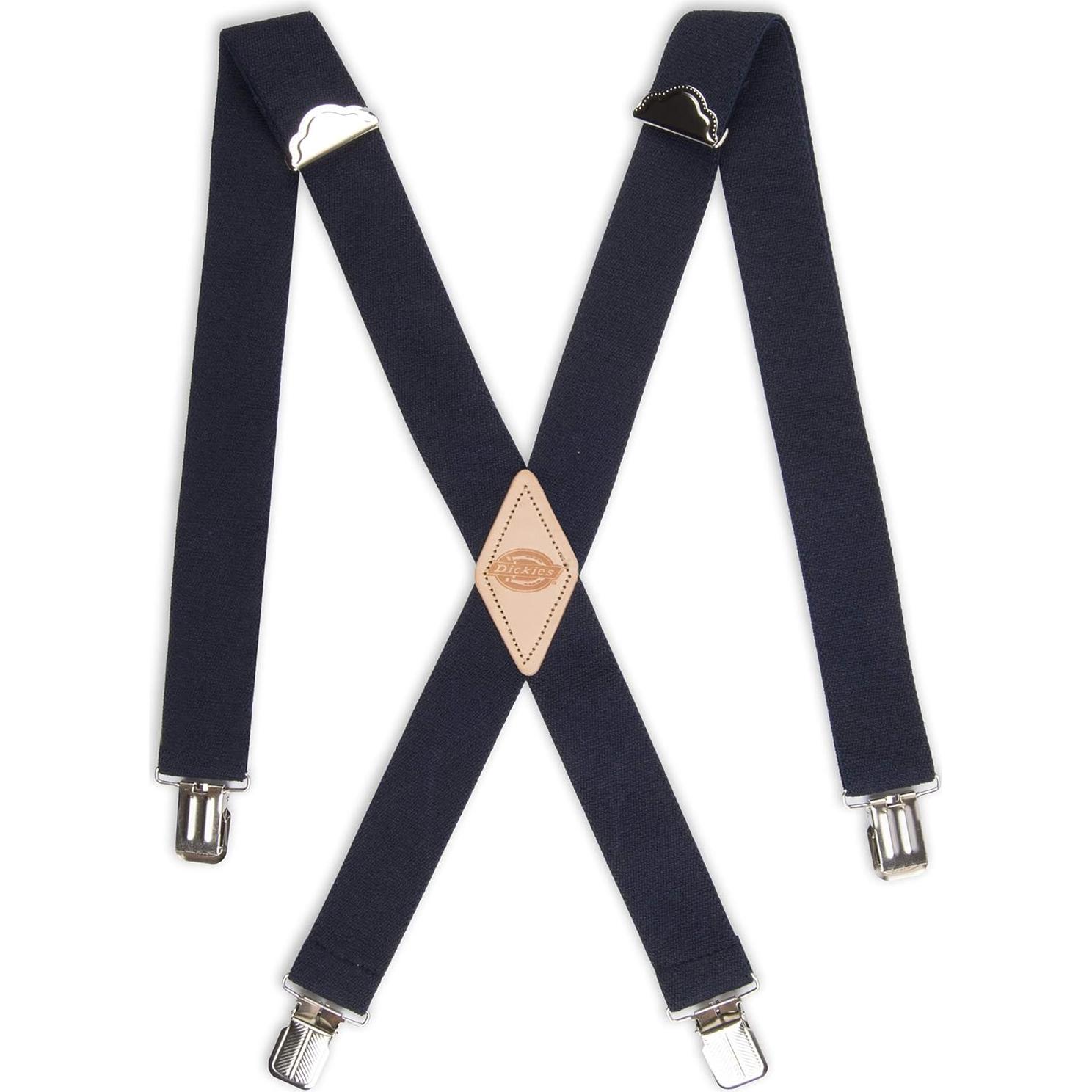 Tirantes Sólidos Rectos Dickies para Hombre - Ajuste 1.5"