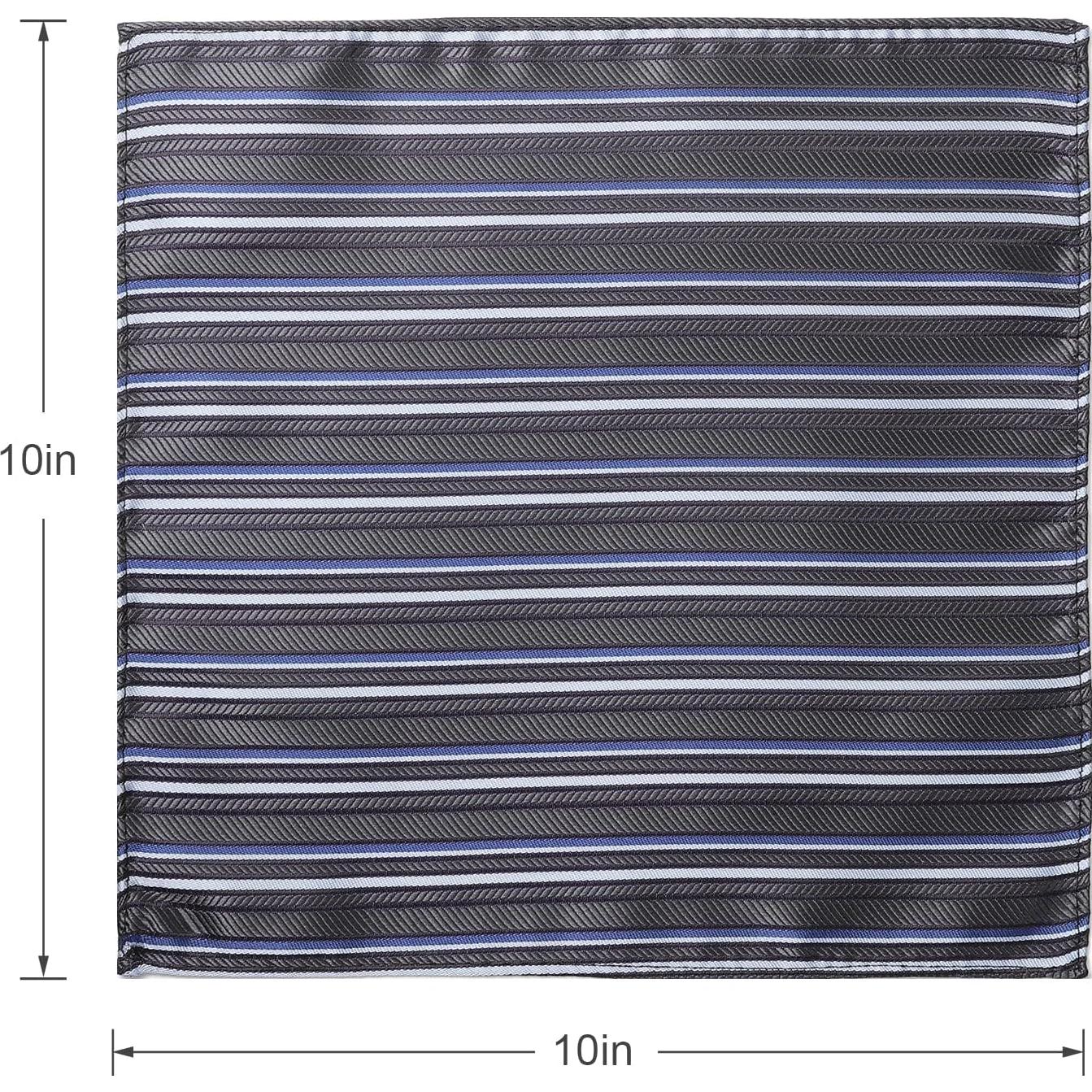 Paquete de 20 Pañuelos de Bolsillo Jeatonge para Hombres