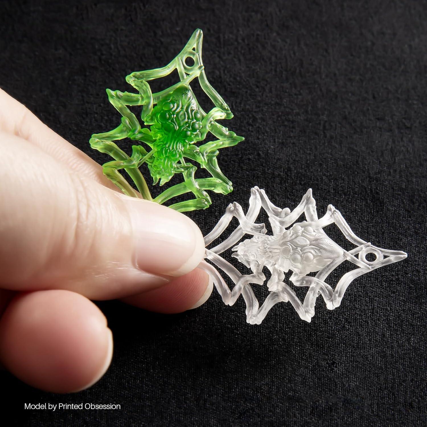 Resina 3D ELEGOO Verde Claro 2000g Baja Fragilidad