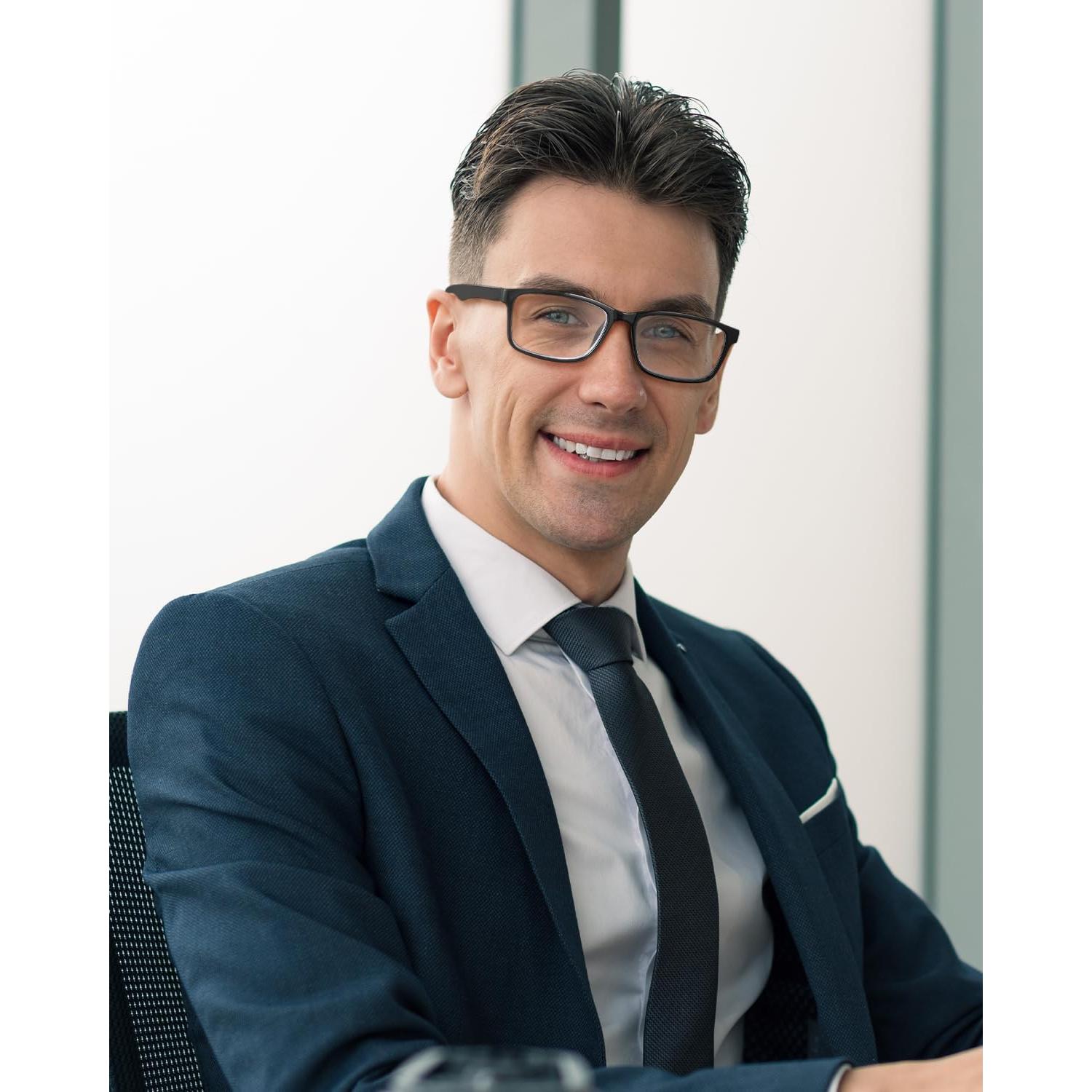 Paquete de 5 Gafas de Lectura JOLISU con Filtro Luz Azul