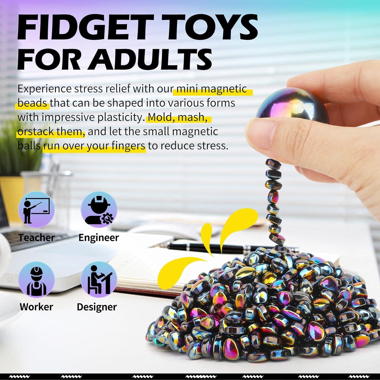 Pasta Magnética de Ferrita LNCOJOLM con 2 Imanes Grandes 500g