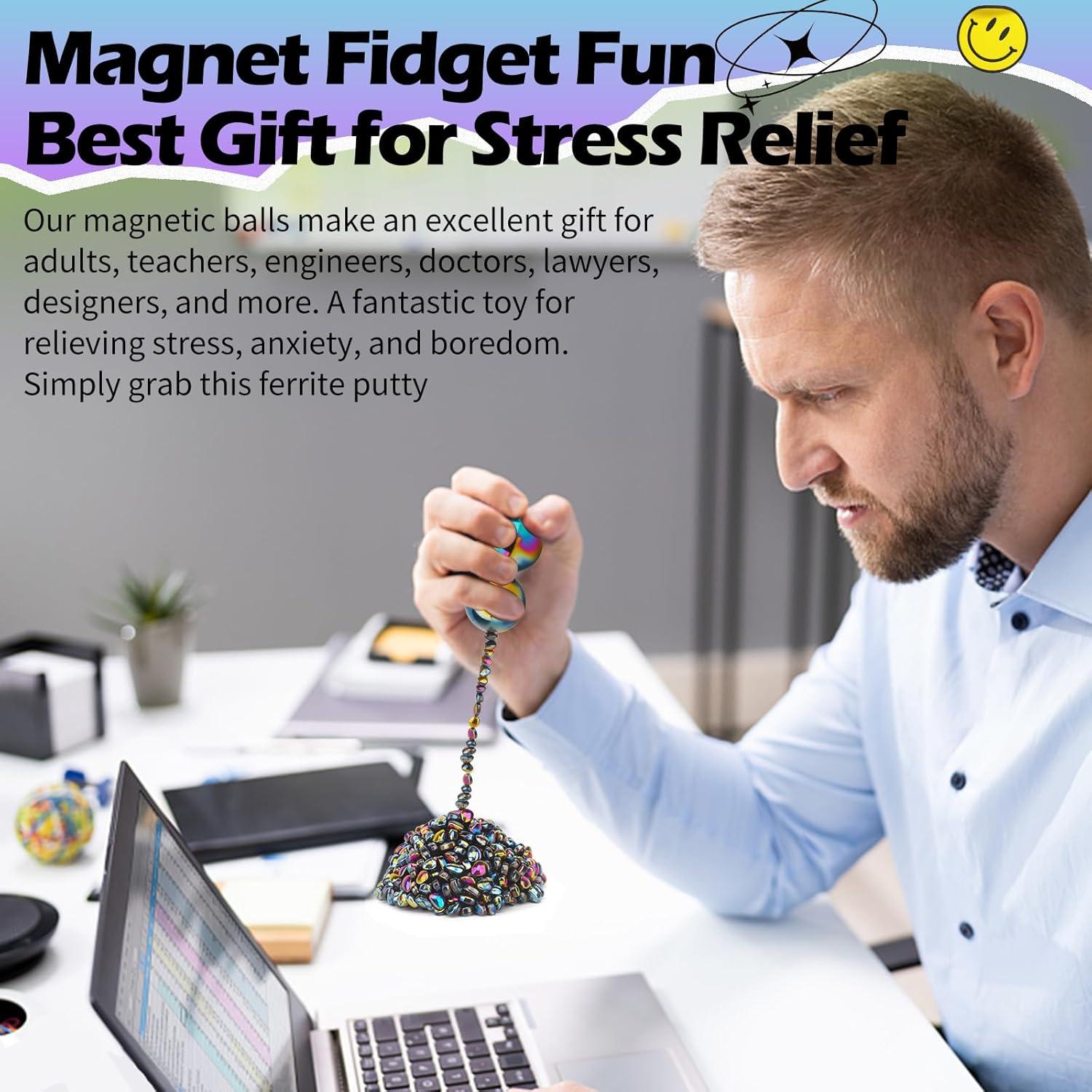 Pasta Magnética de Ferrita LNCOJOLM con 2 Imanes Grandes 500g