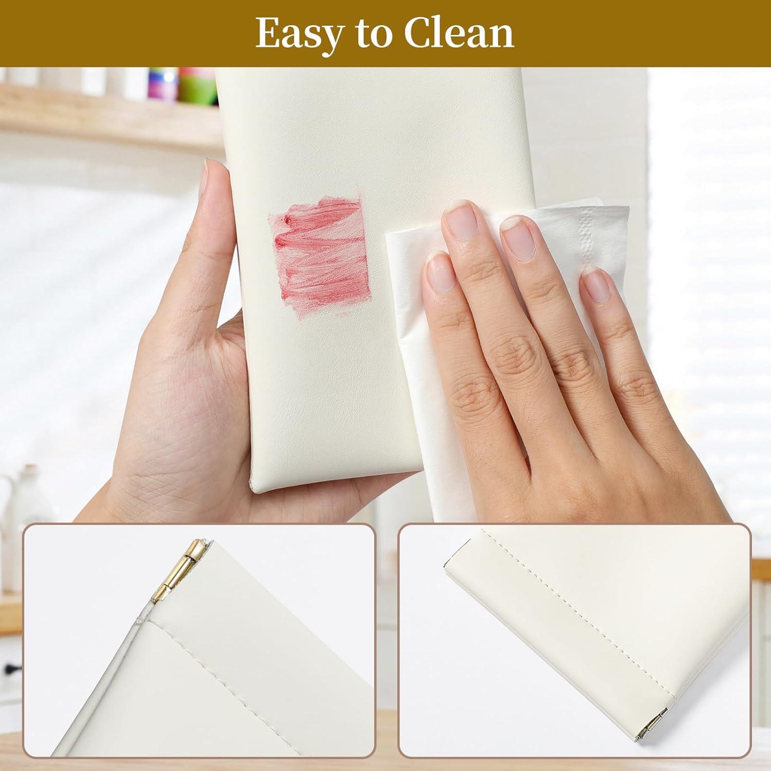 Estuche para Gafas MEIBOOCH de Cuero Suave Grande