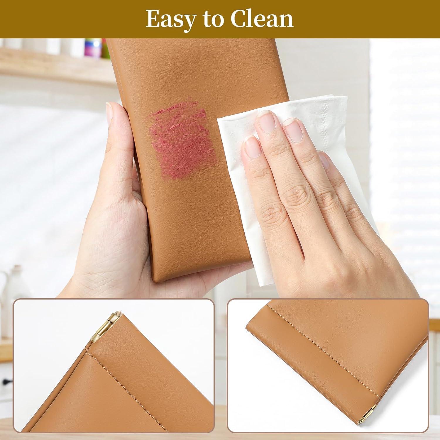 Estuche para Gafas MEIBOOCH de Cuero Suave Grande