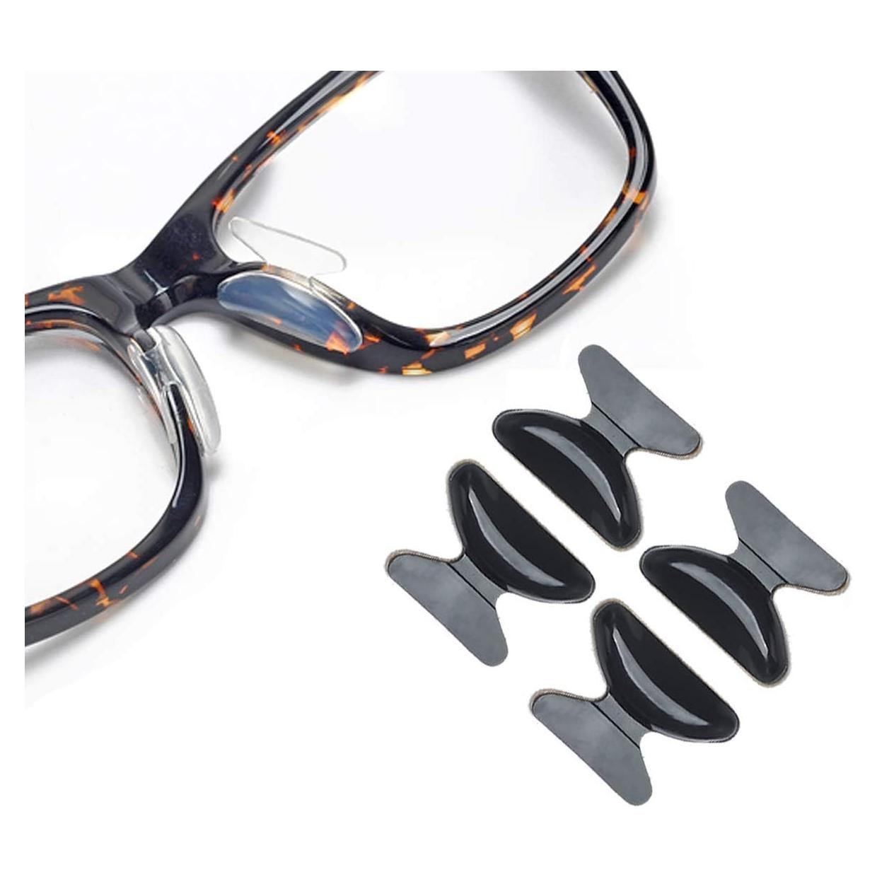 Almohadillas para nariz SMARTTOP 12 pares silicona negra