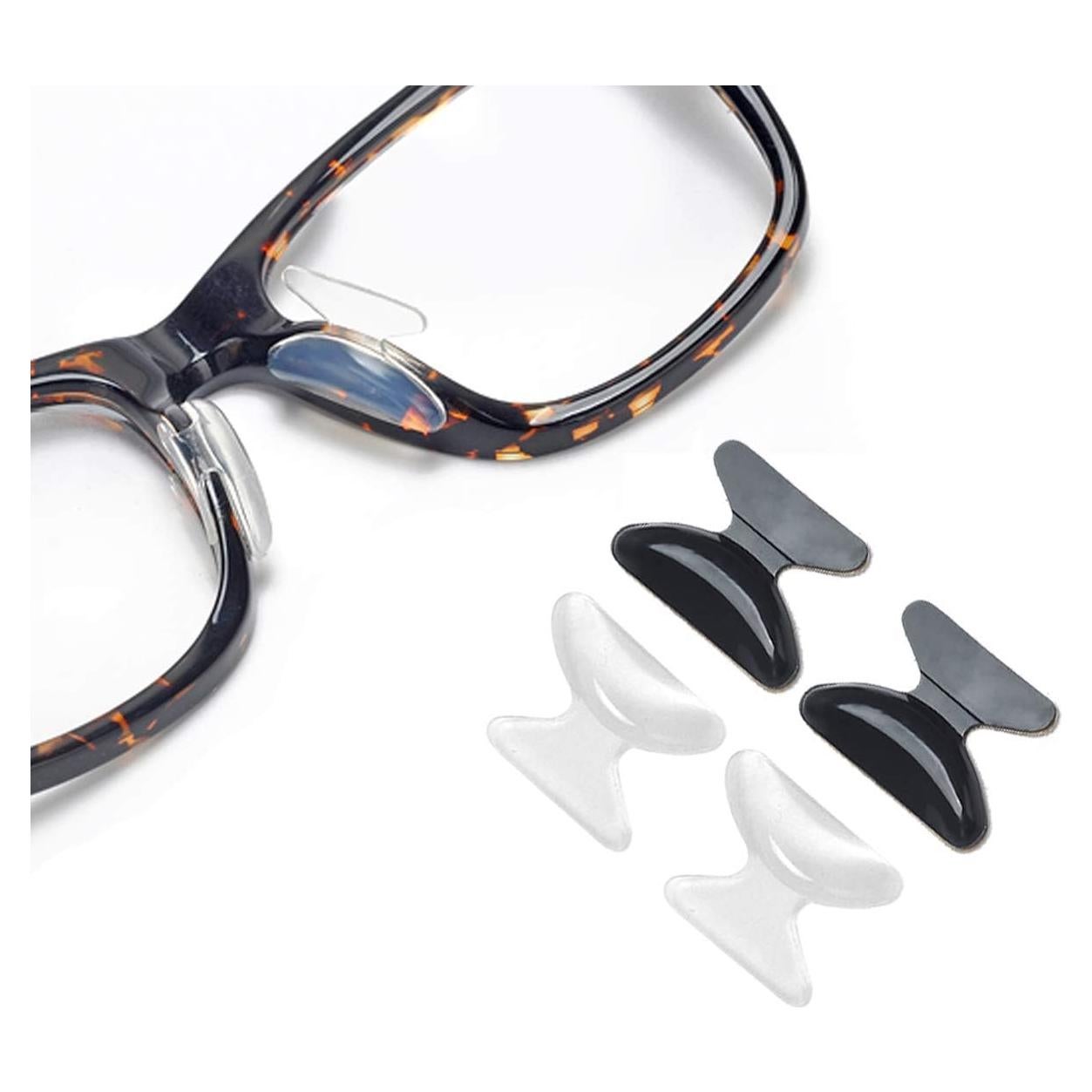 Almohadillas para Nariz Gafas SMARTTOP 12 Pares Silicona