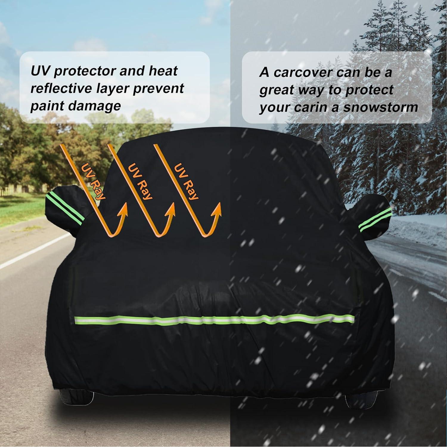 Cubierta de coche ATBKJ para Smart Fortwo 2007-2023 210T