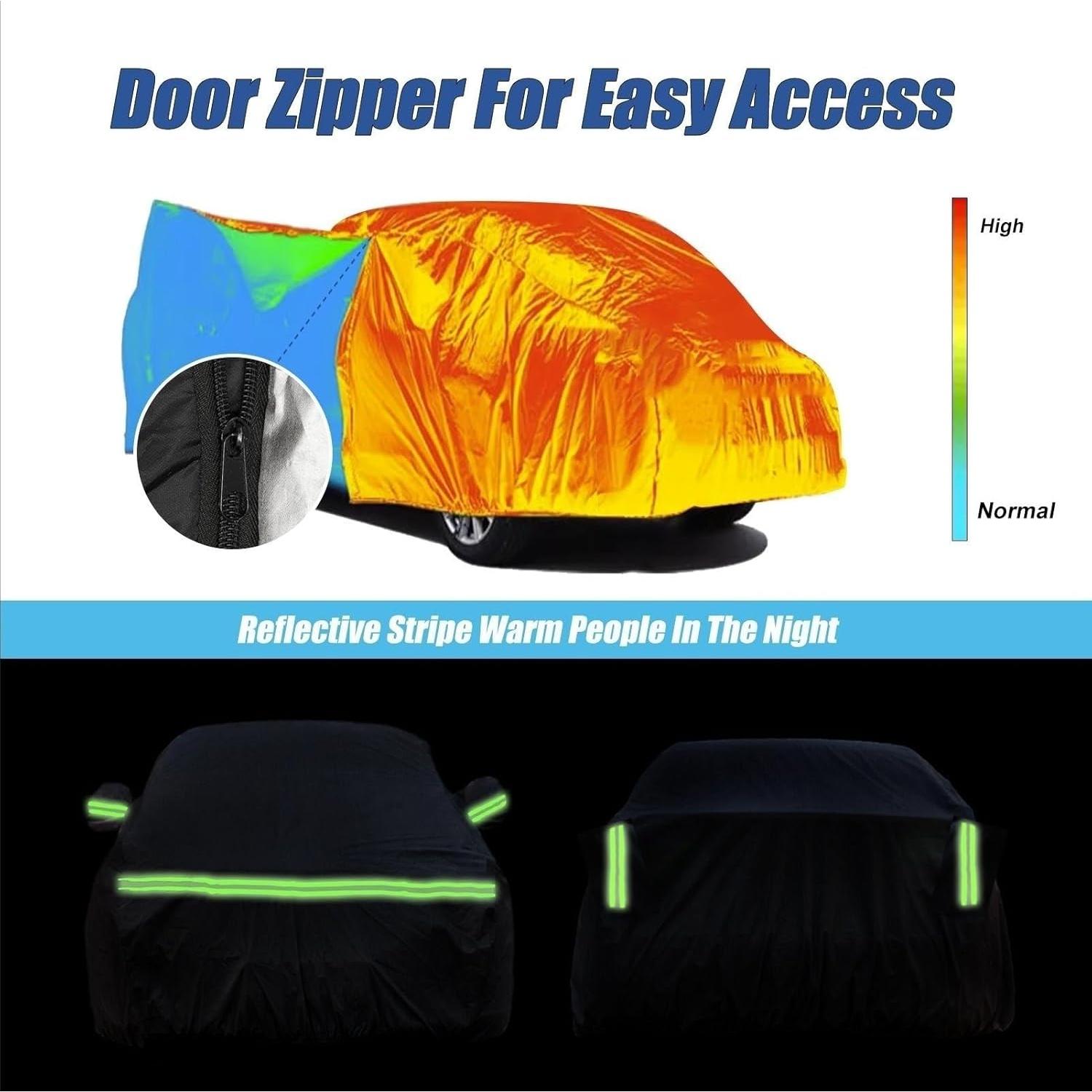 Cubierta de coche ATBKJ para Smart Fortwo 2007-2023 210T