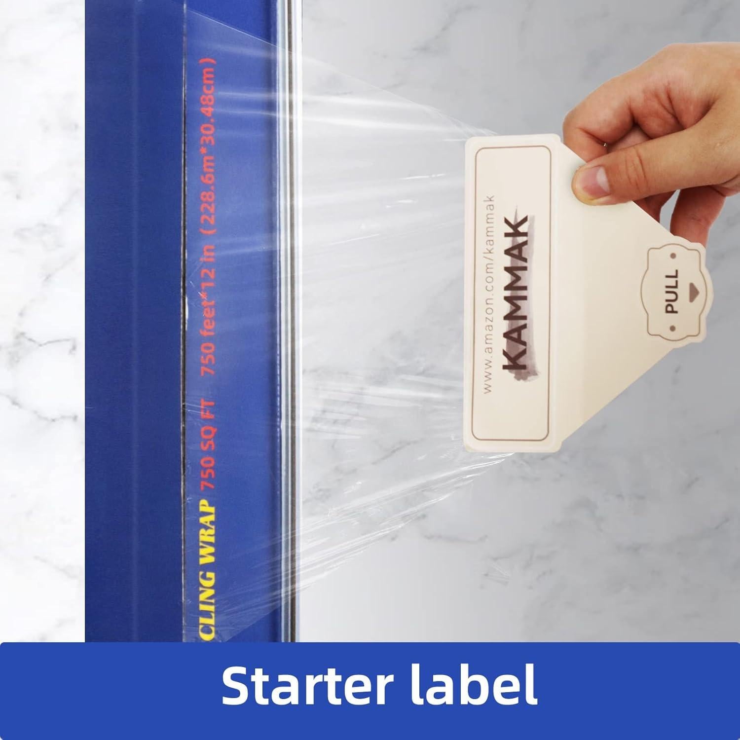 Envoltura Plástica KAMMAK 30.48 cm x 228.6 m con Cortador