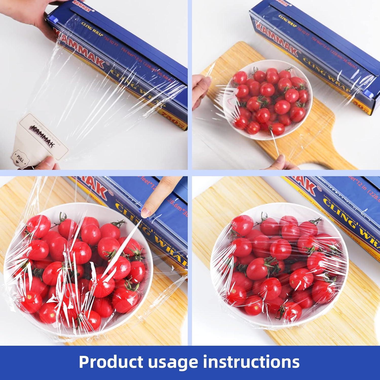 Envoltura Plástica KAMMAK 30.48 cm x 228.6 m con Cortador