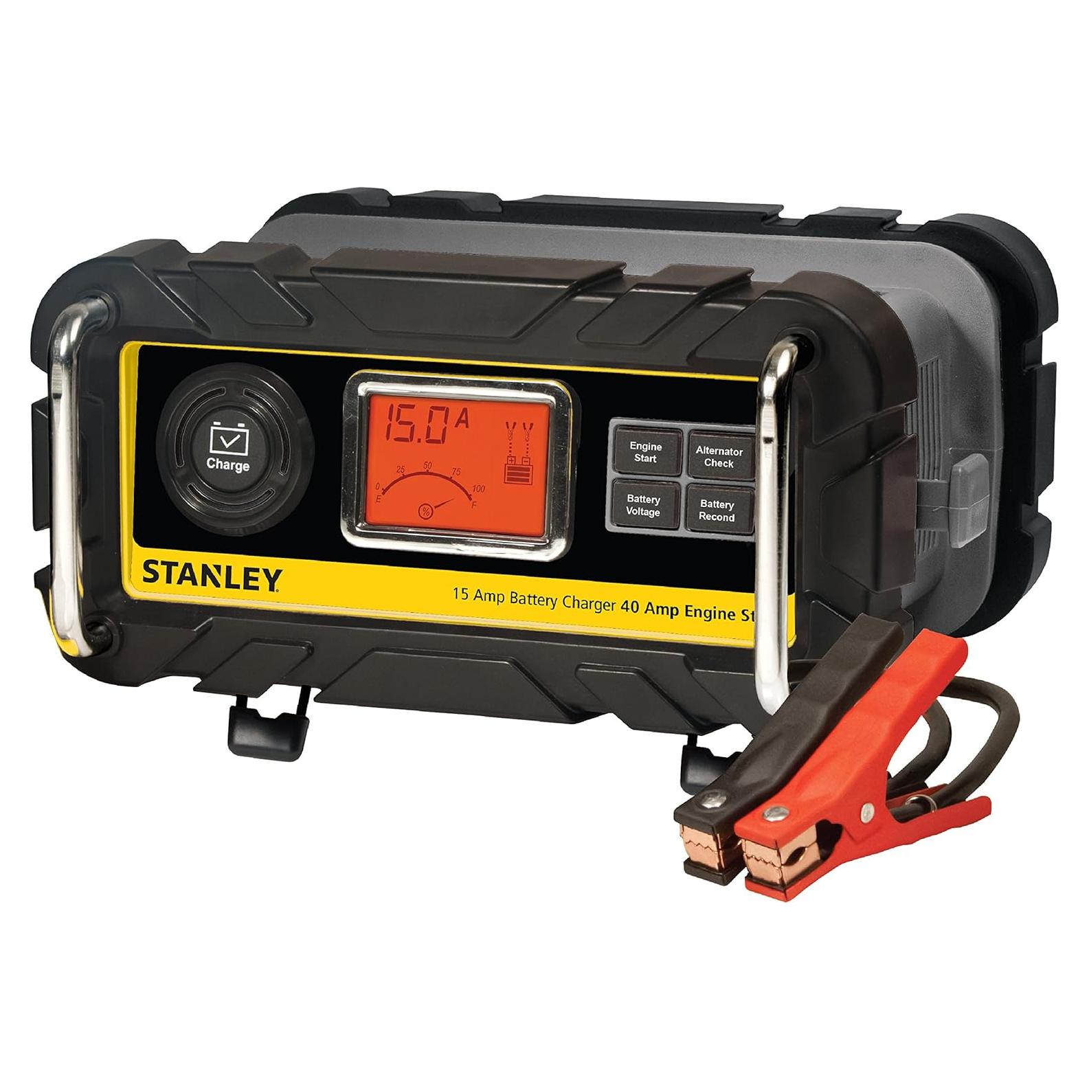 Cargador de batería STANLEY BC15BS 15A 12V automático
