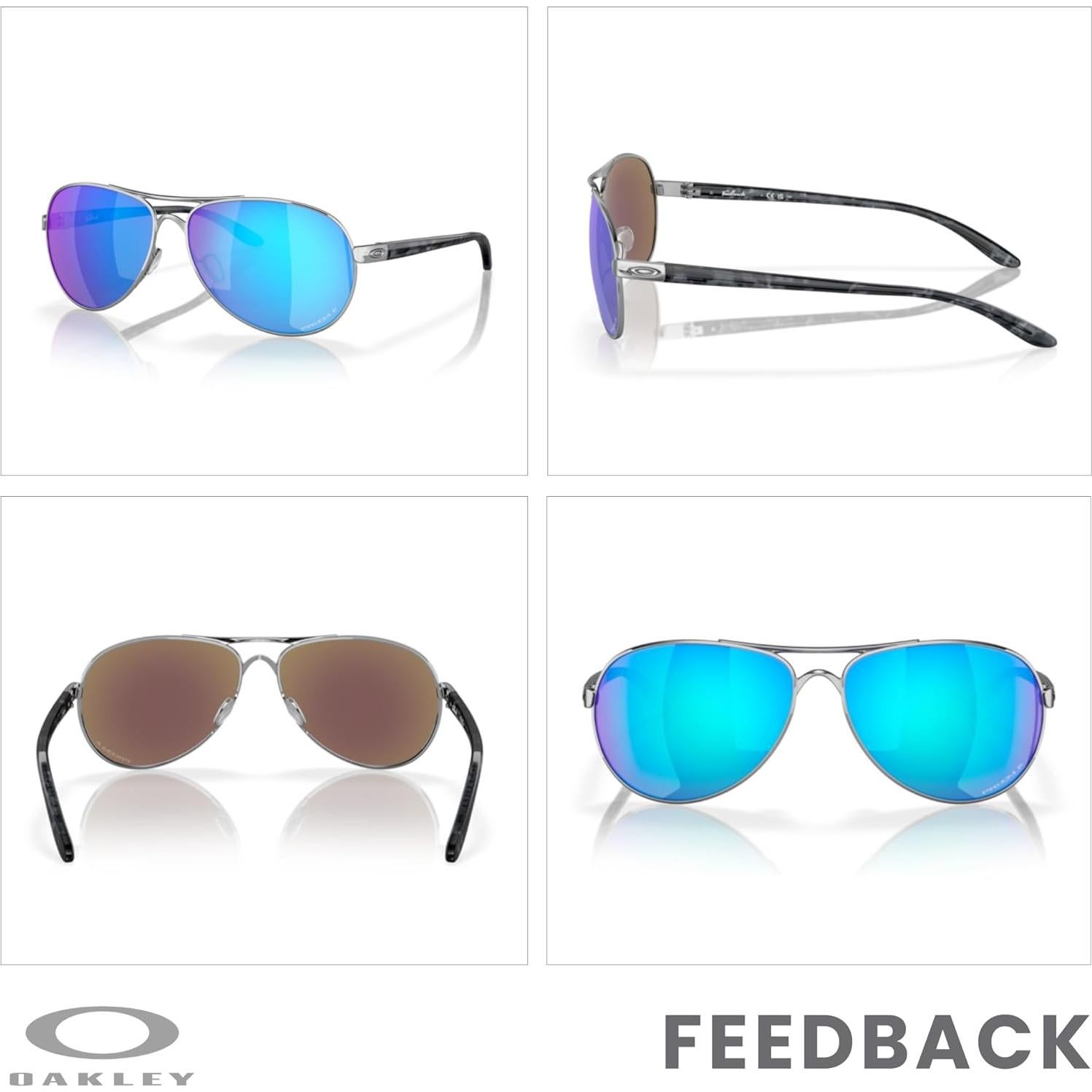 Gafas de sol Oakley Feedback para mujeres + Kit de cuidado