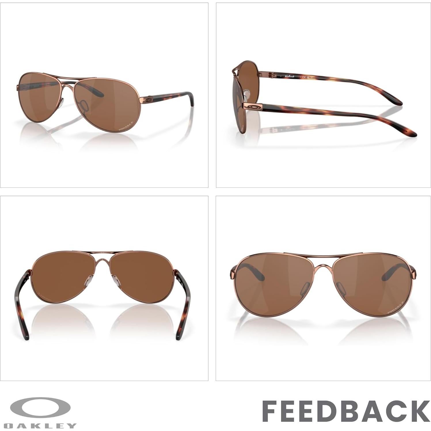 Gafas de sol Oakley Feedback para mujeres + Kit de cuidado