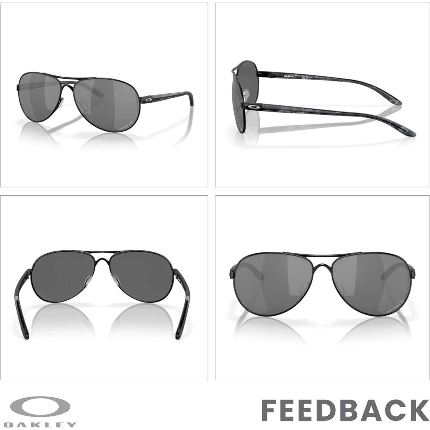 Gafas de sol Oakley Feedback para mujeres + Kit de cuidado