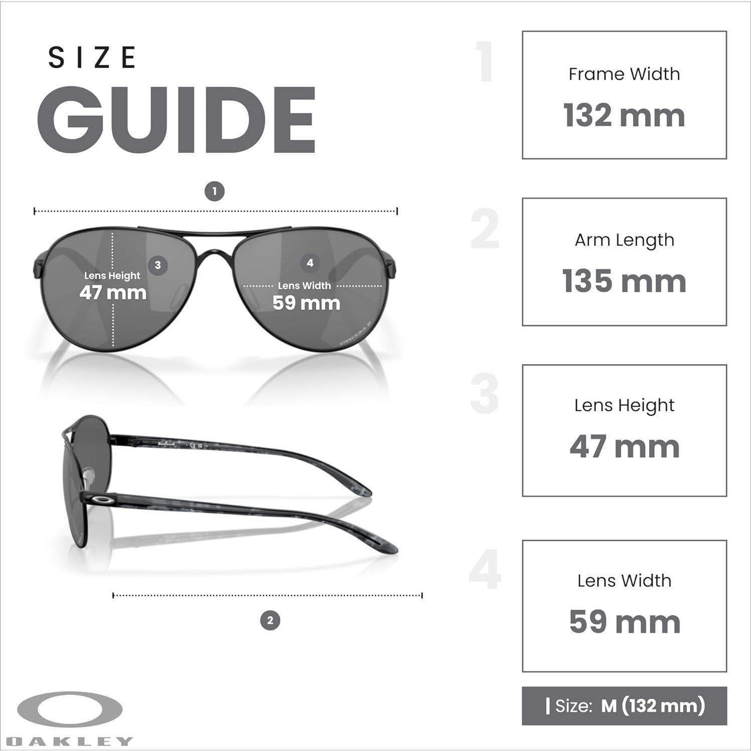 Gafas de sol Oakley Feedback para mujeres + Kit de cuidado