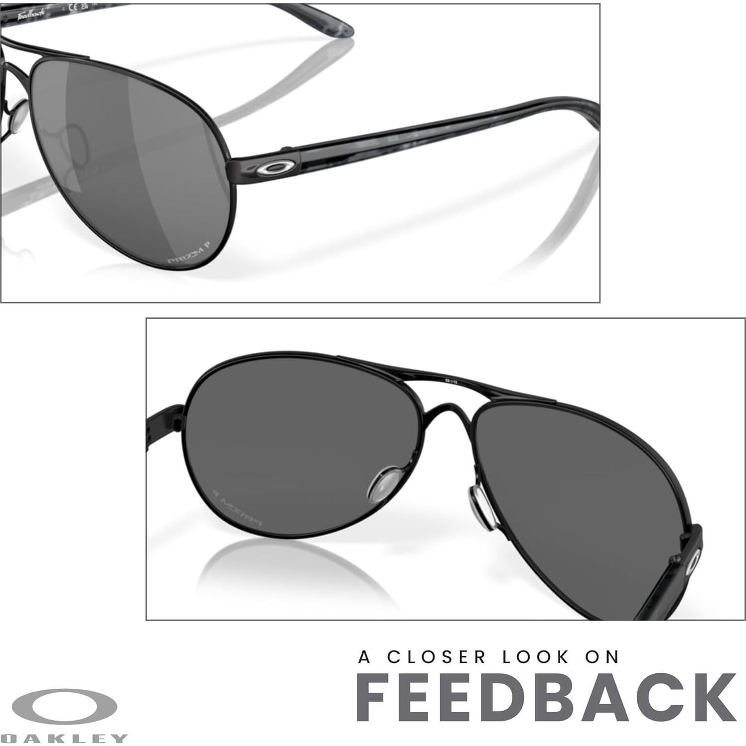 Gafas de sol Oakley Feedback para mujeres + Kit de cuidado