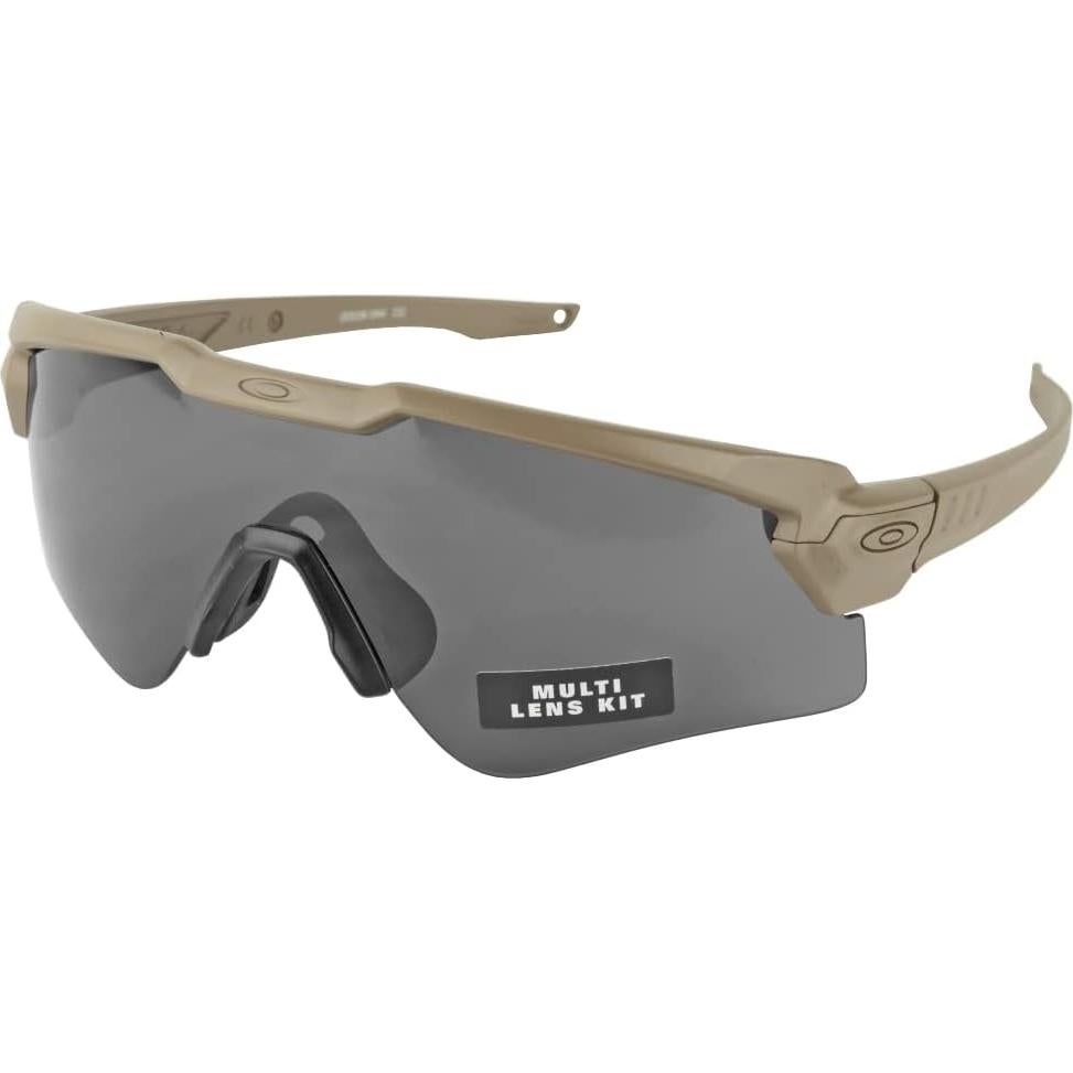 Gafas de sol Oakley Alpha OO9 Terreno Marrón Prizm Gris