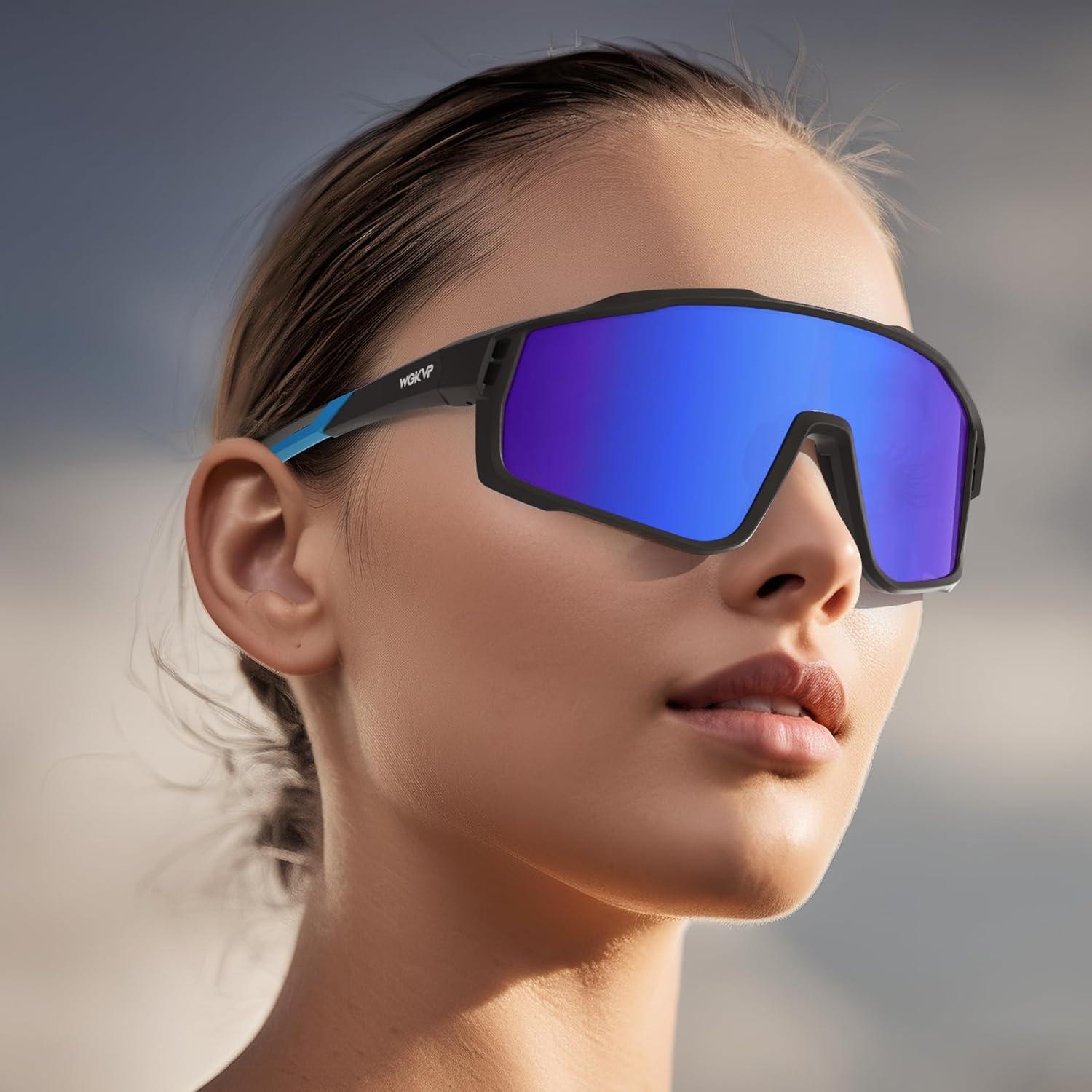 Gafas de sol deportivas WGKVP 5051 UV400 polarizadas