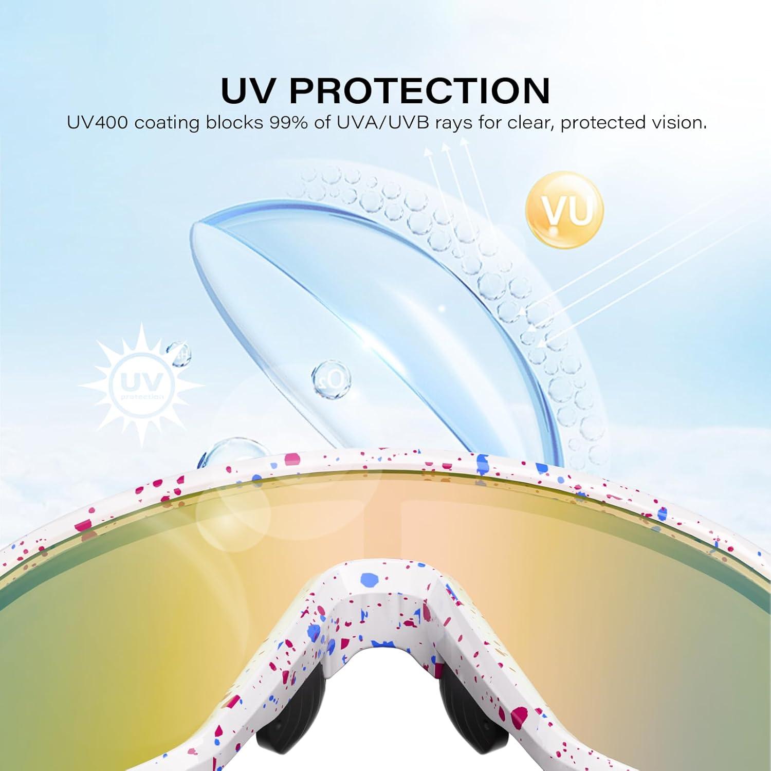 Gafas de sol deportivas WGKVP 5051 polarizadas UV400