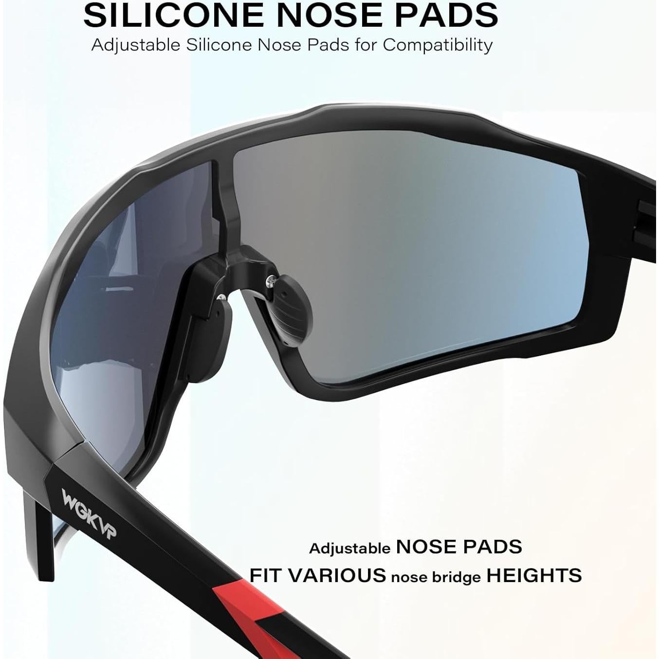 Gafas de sol deportivas WGKVP 5051 UV400 polarizadas