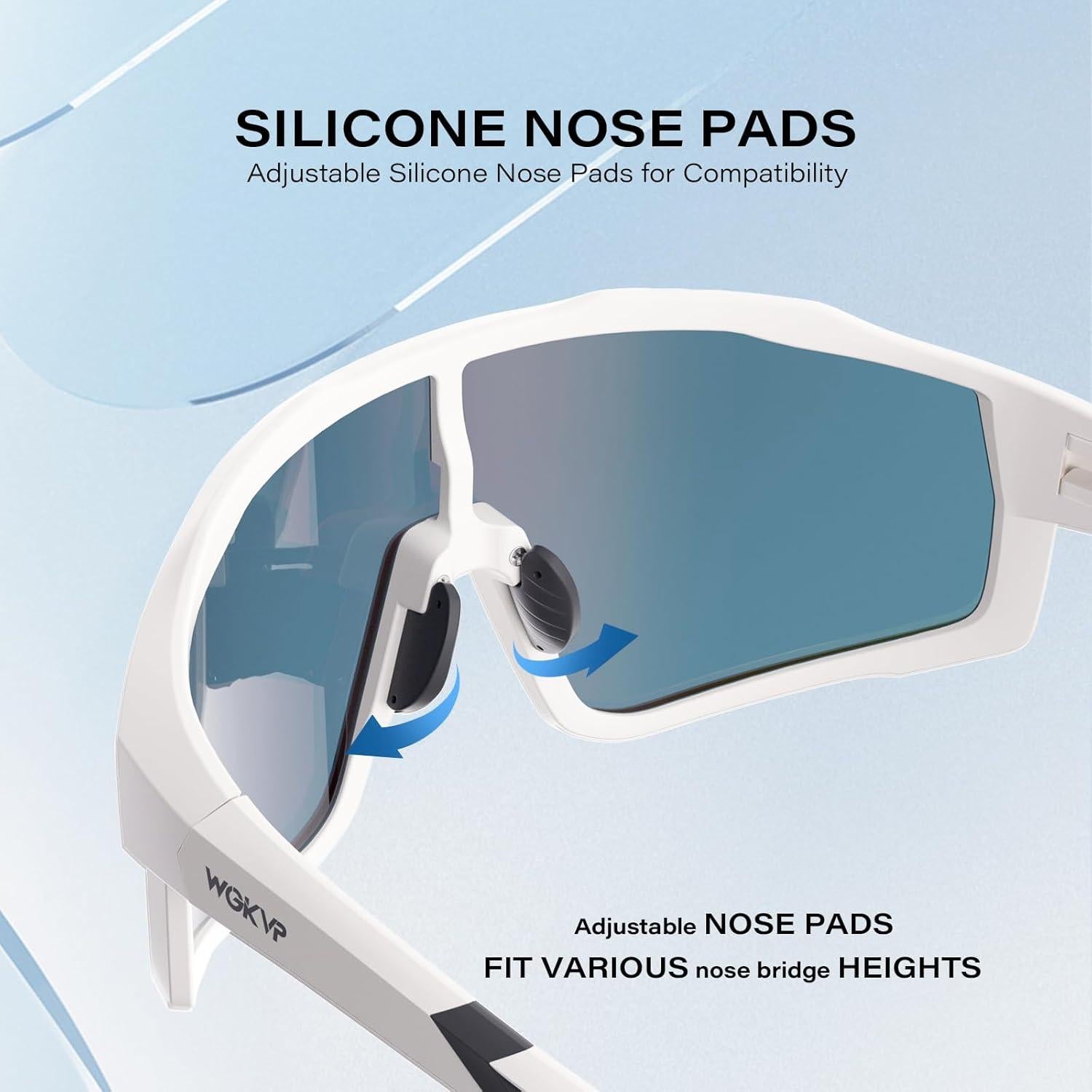 Gafas de sol deportivas WGKVP 5051 UV400 polarizadas