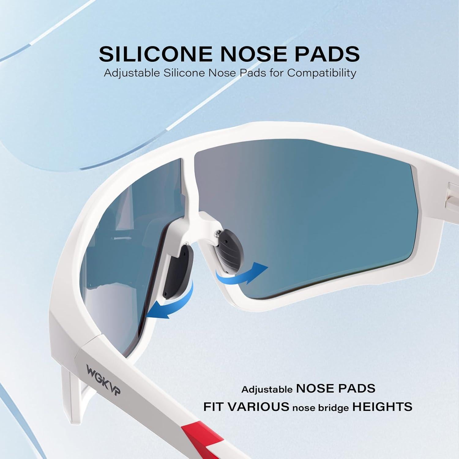 Gafas de sol deportivas WGKVP 5051 polarizadas UV400